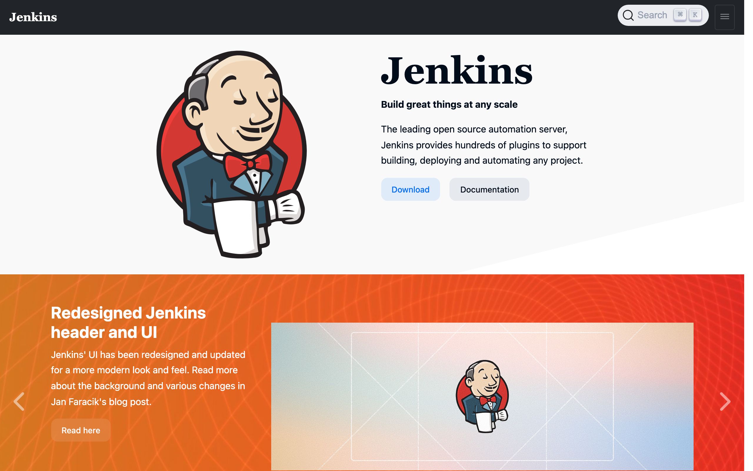 Jenkins screenshot