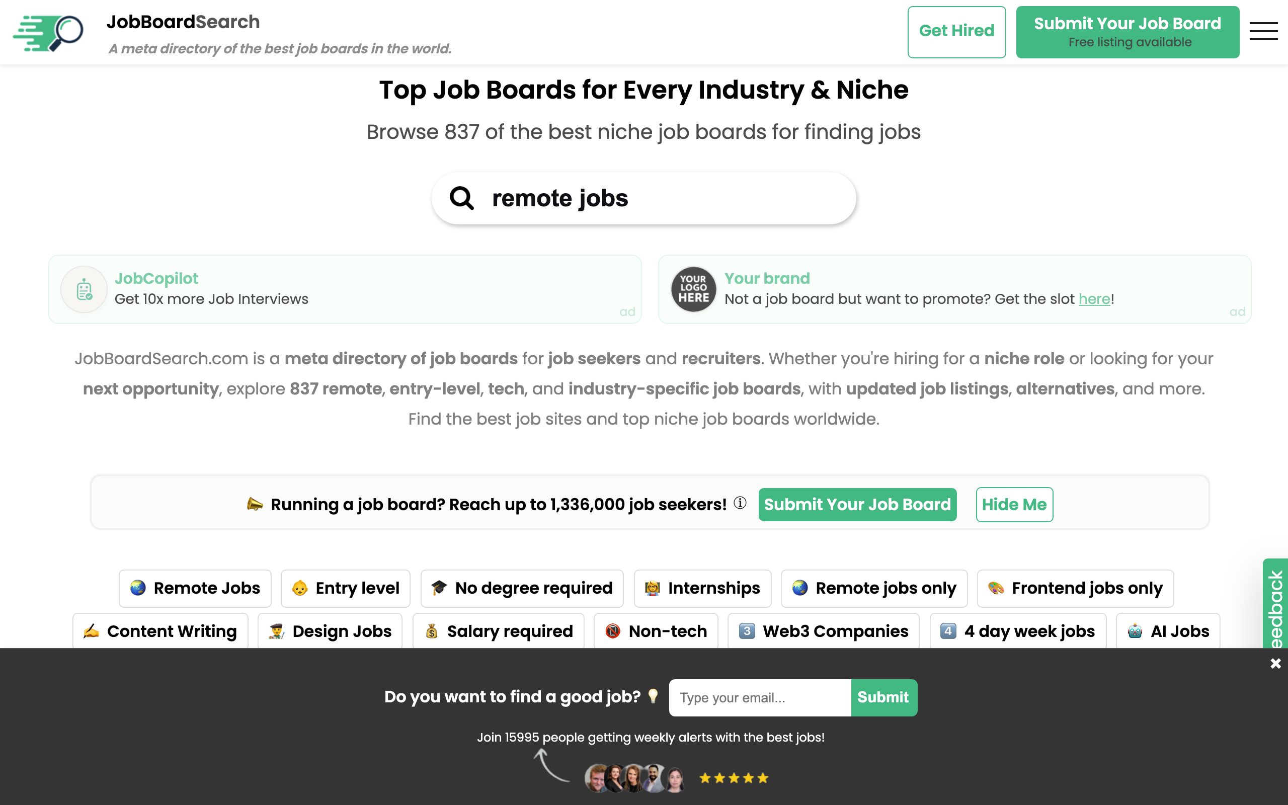 JobBoardSearch screenshot