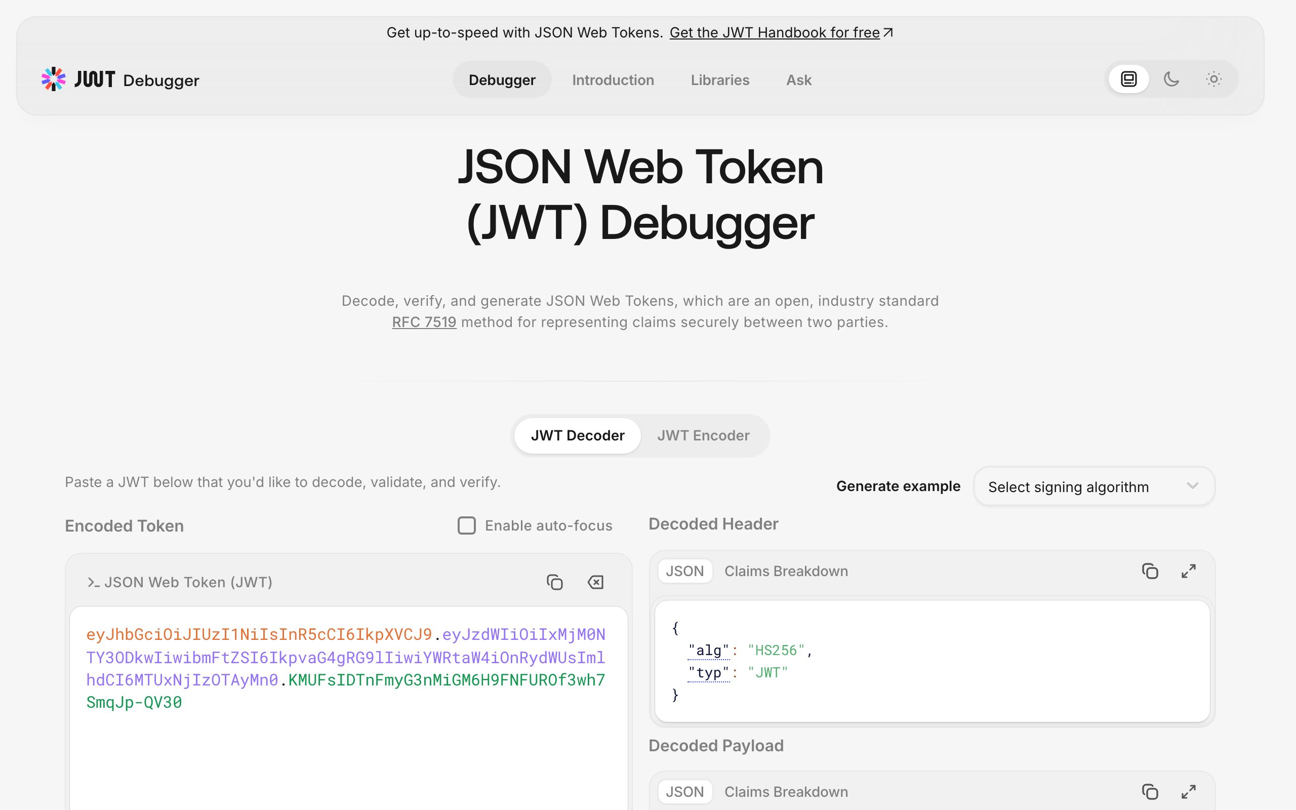 JWT.io screenshot