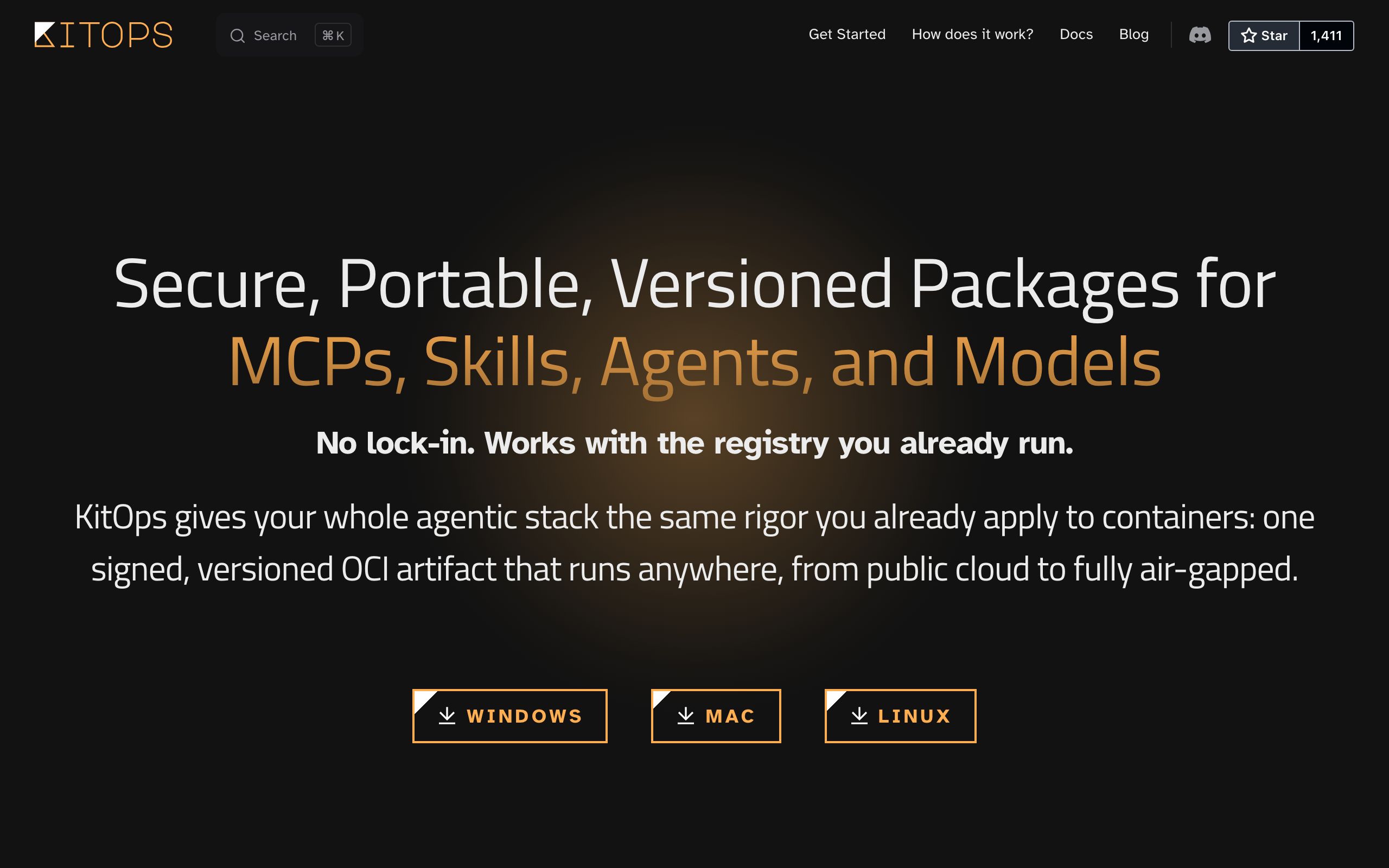 KitOps screenshot