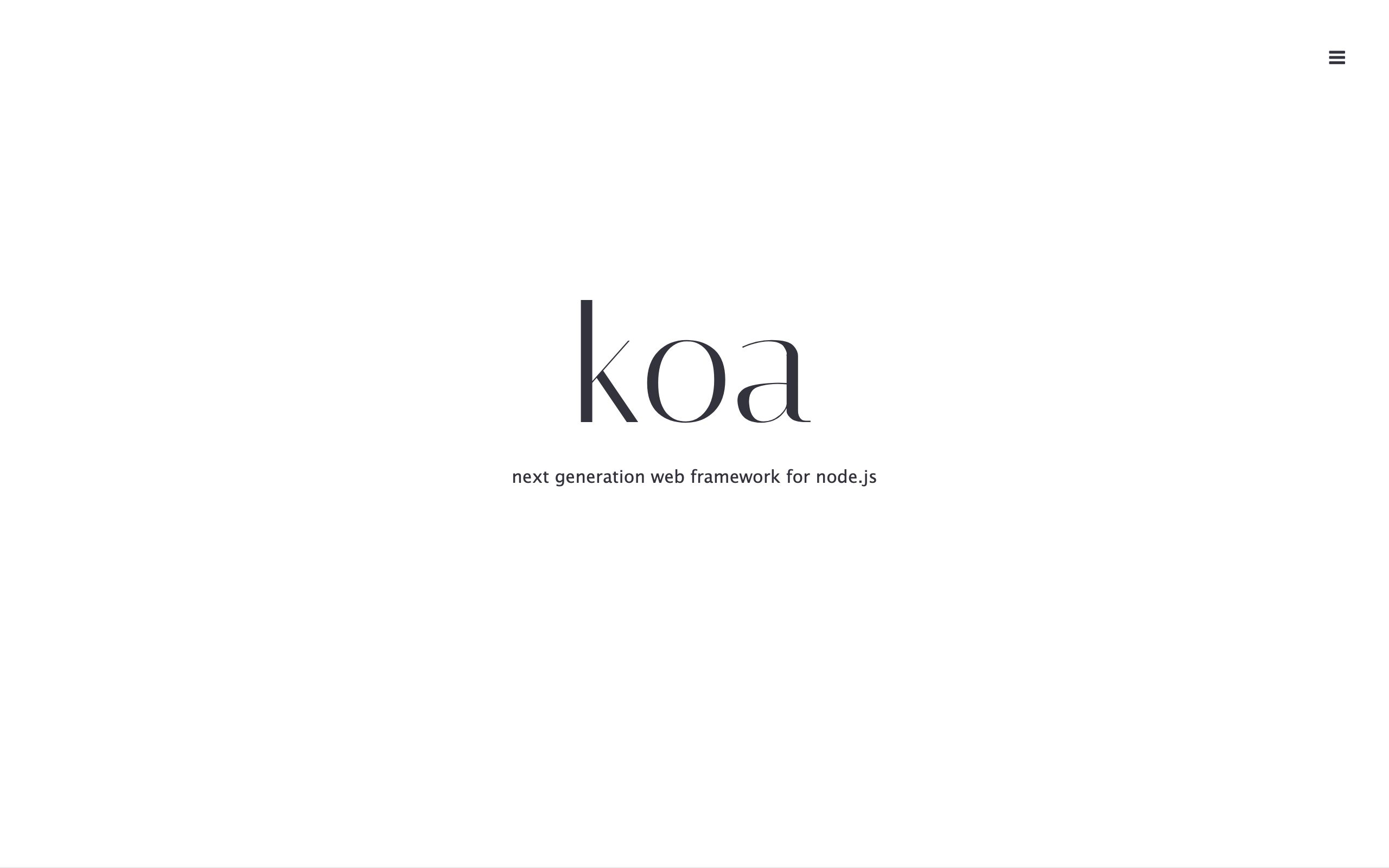 Koa screenshot