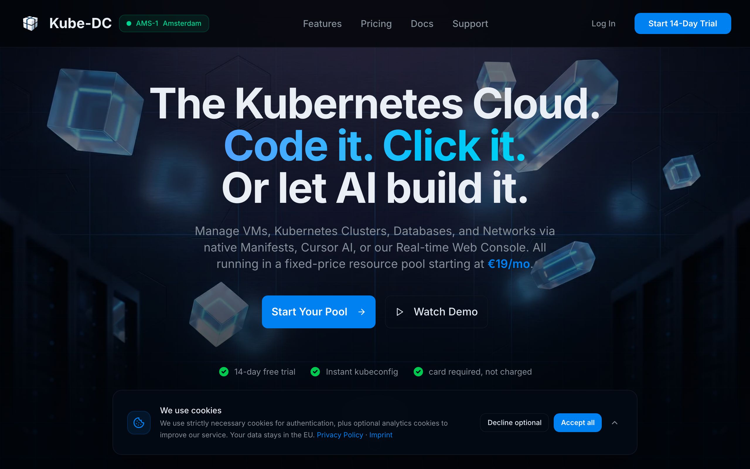 Kube-DC screenshot