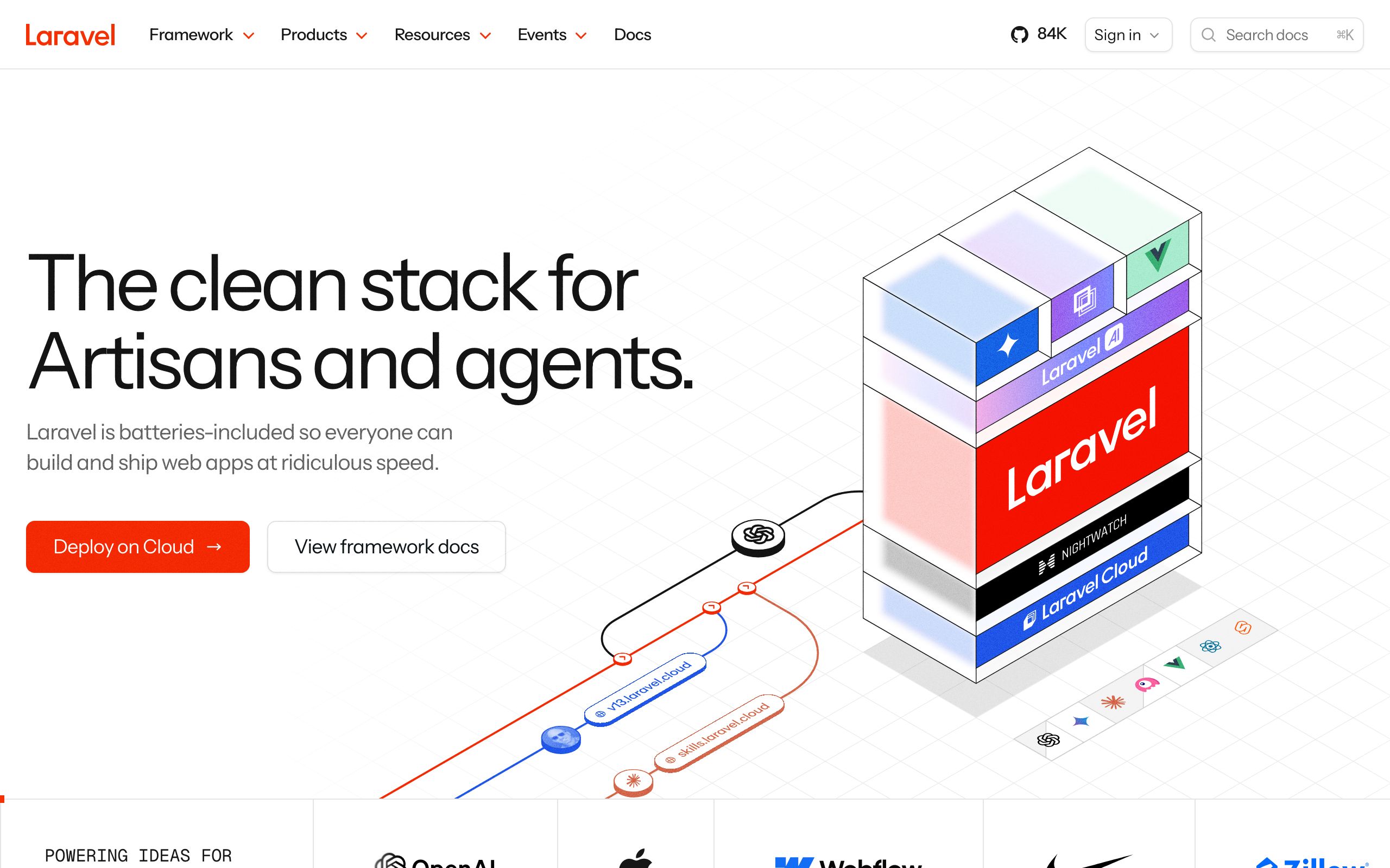 Laravel screenshot