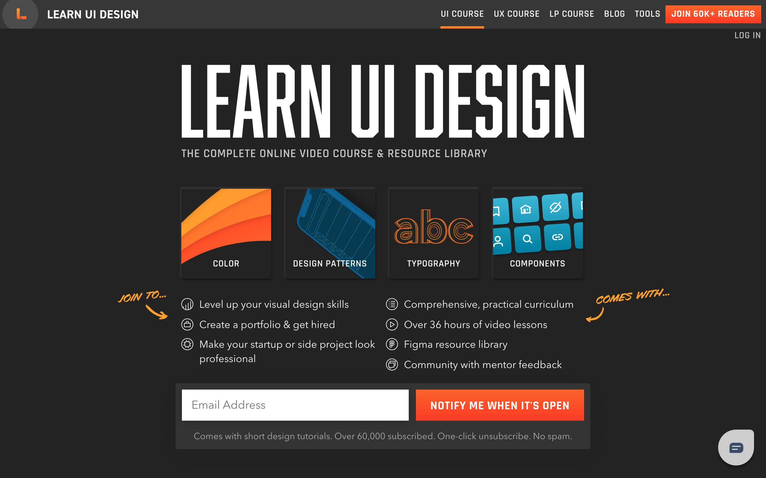 Learn UI Design screenshot