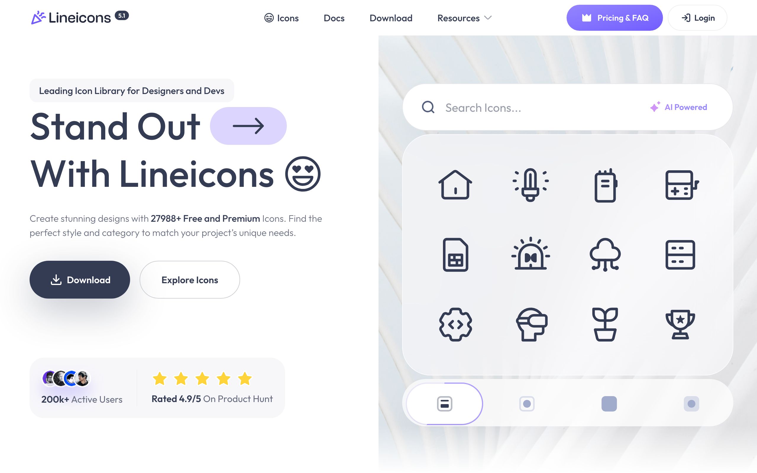 Lineicons screenshot