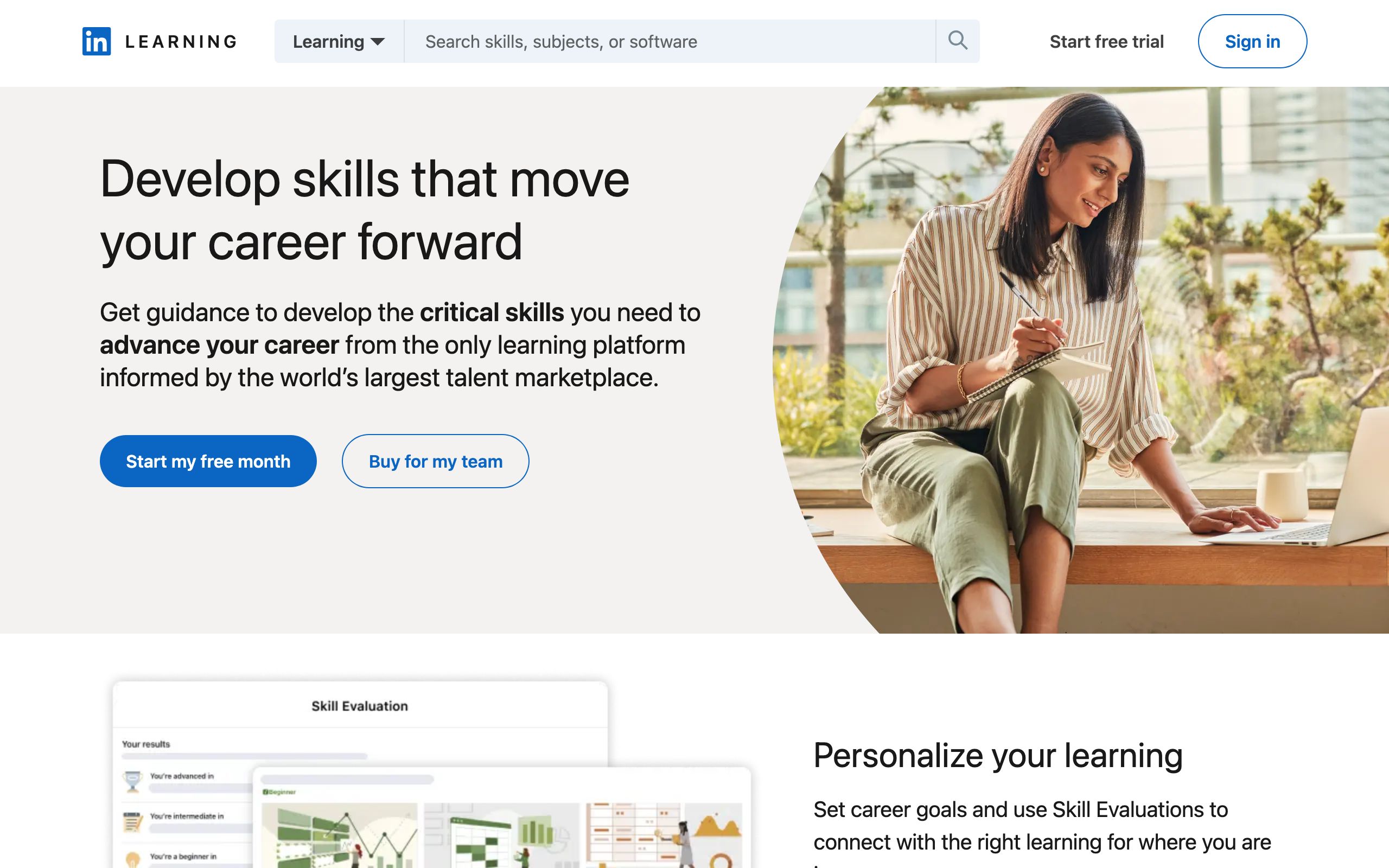 LinkedIn Learning screenshot