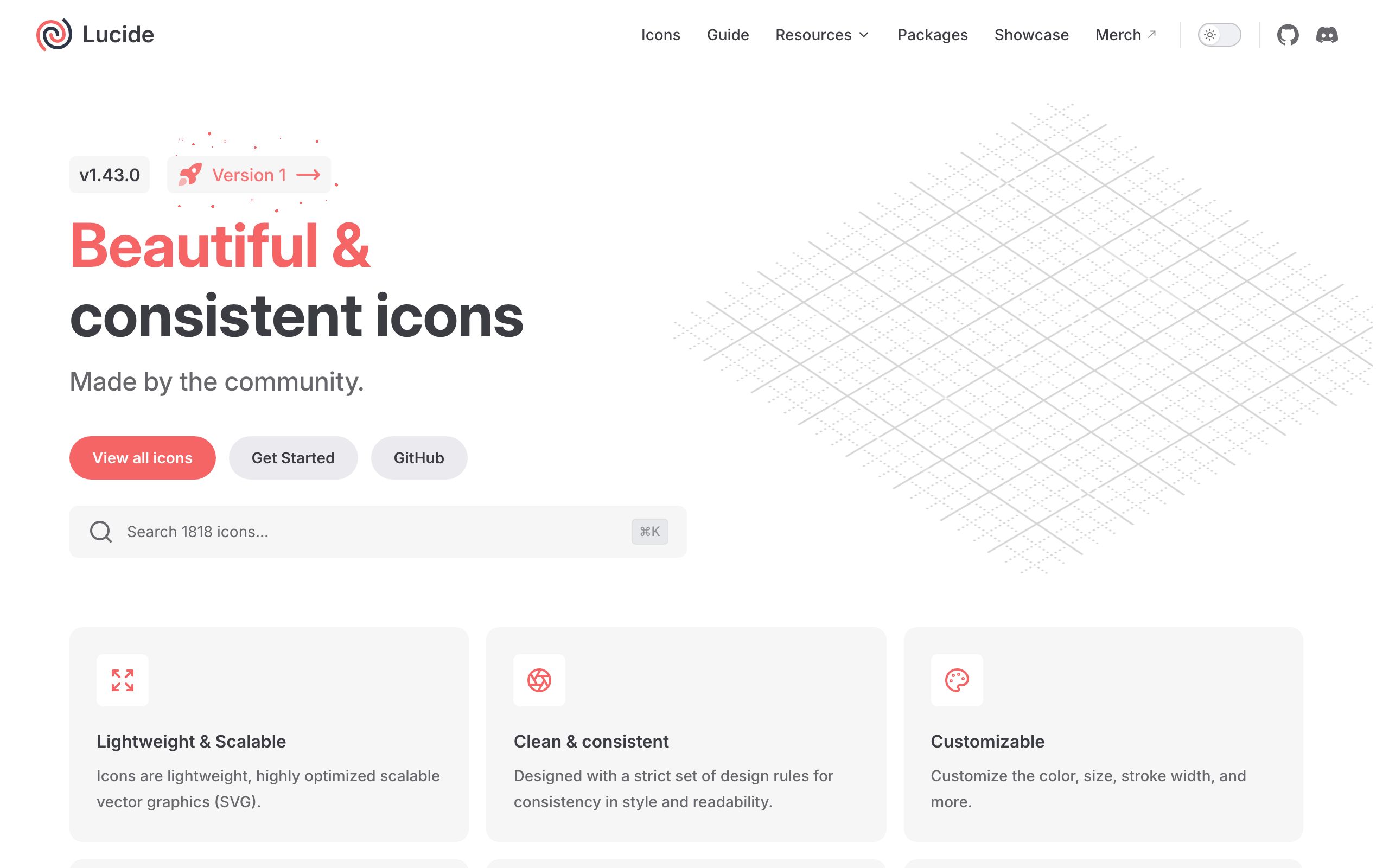 Lucide screenshot