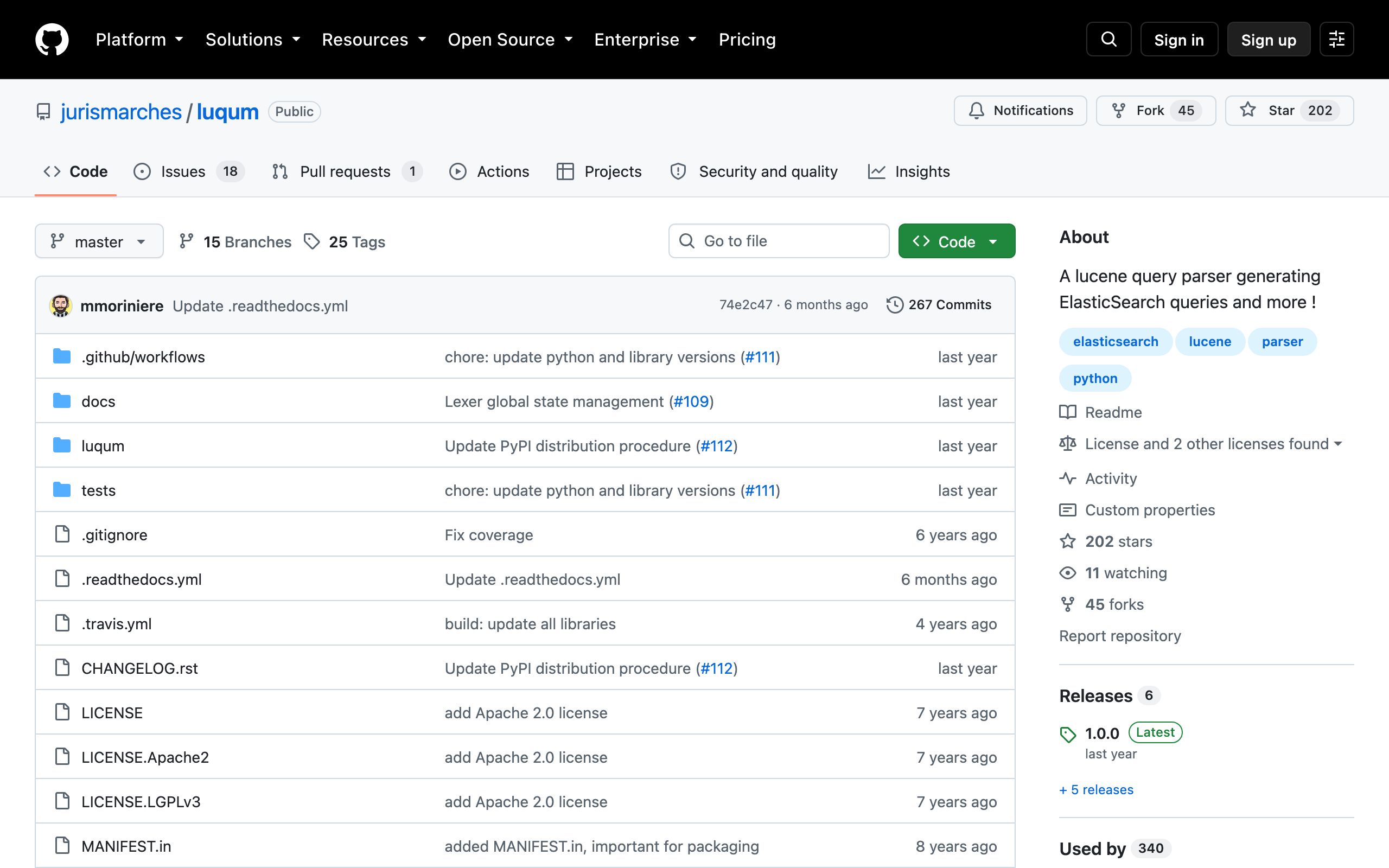 luqum screenshot