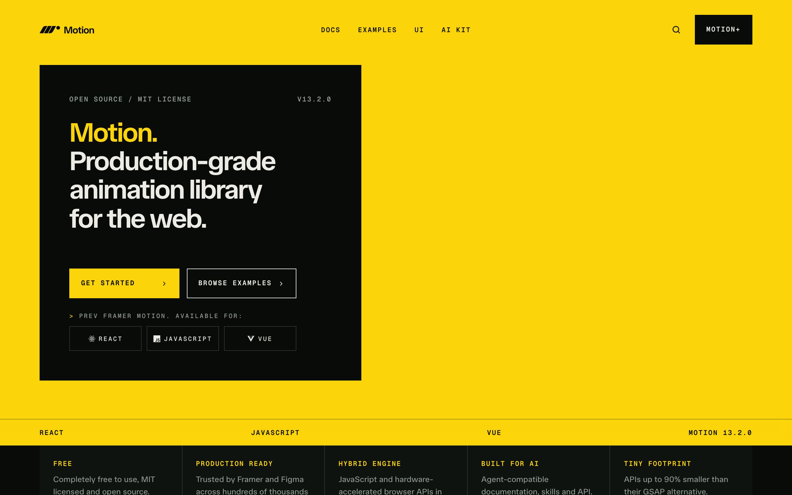 Motion screenshot
