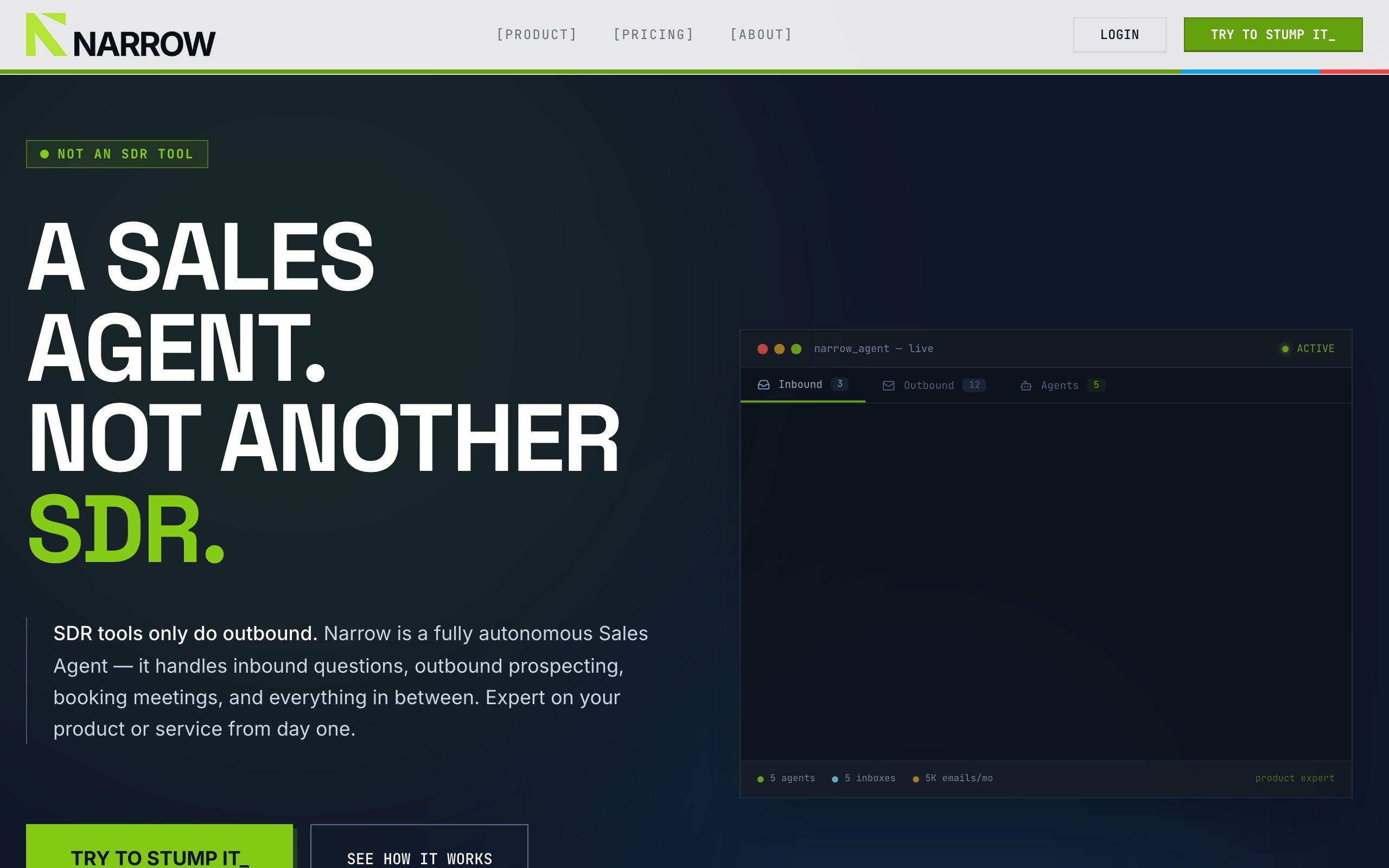 Narrow screenshot