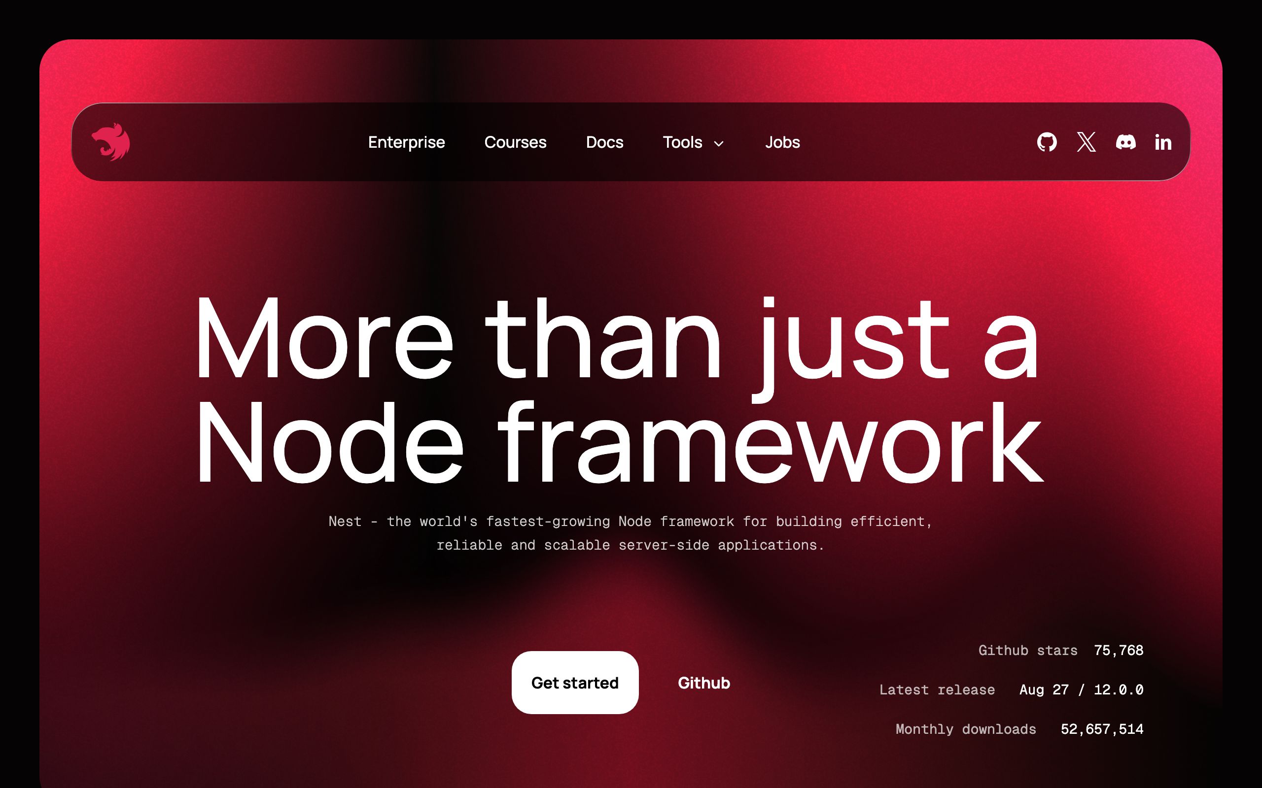 NestJS screenshot