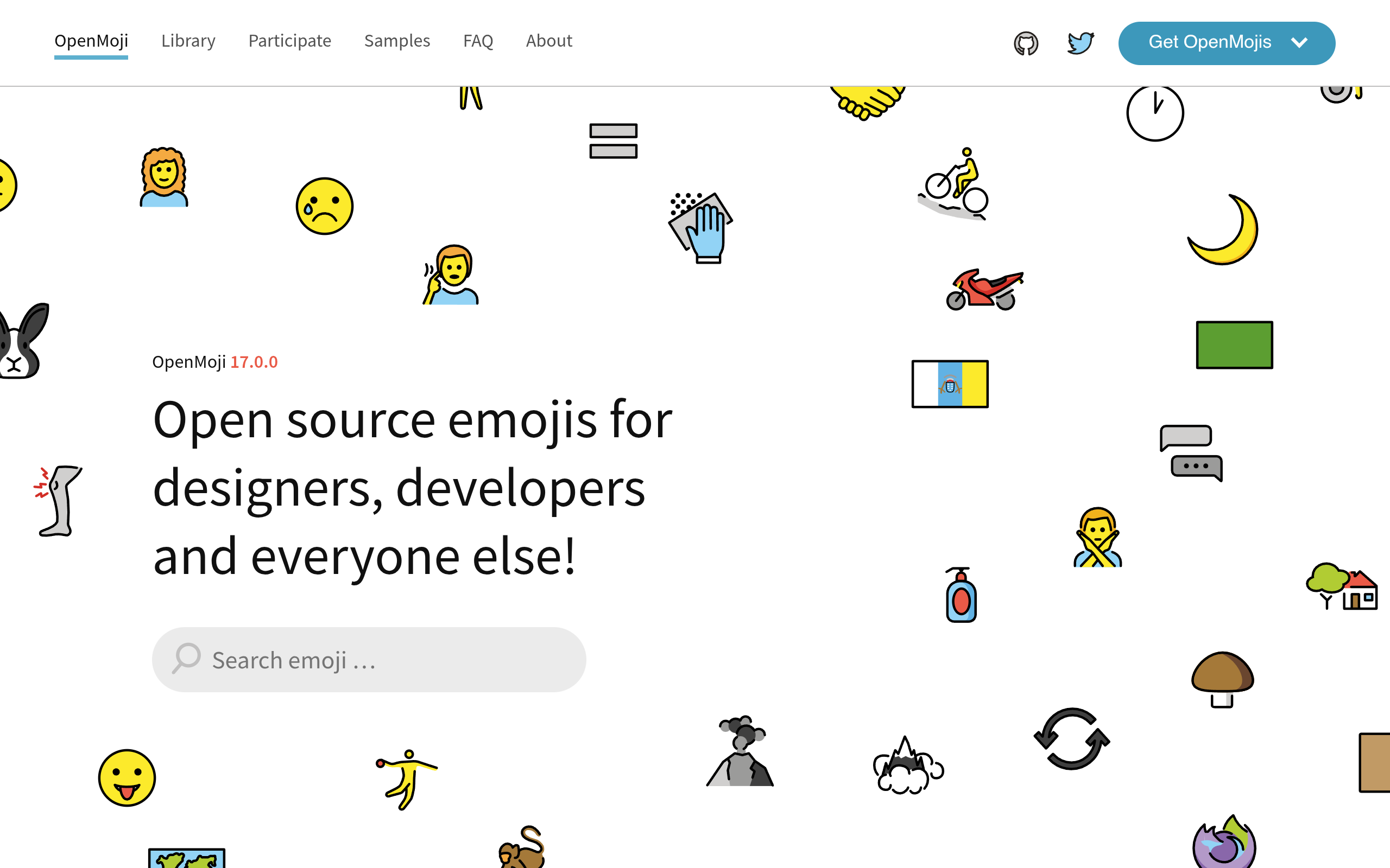 OpenMoji screenshot