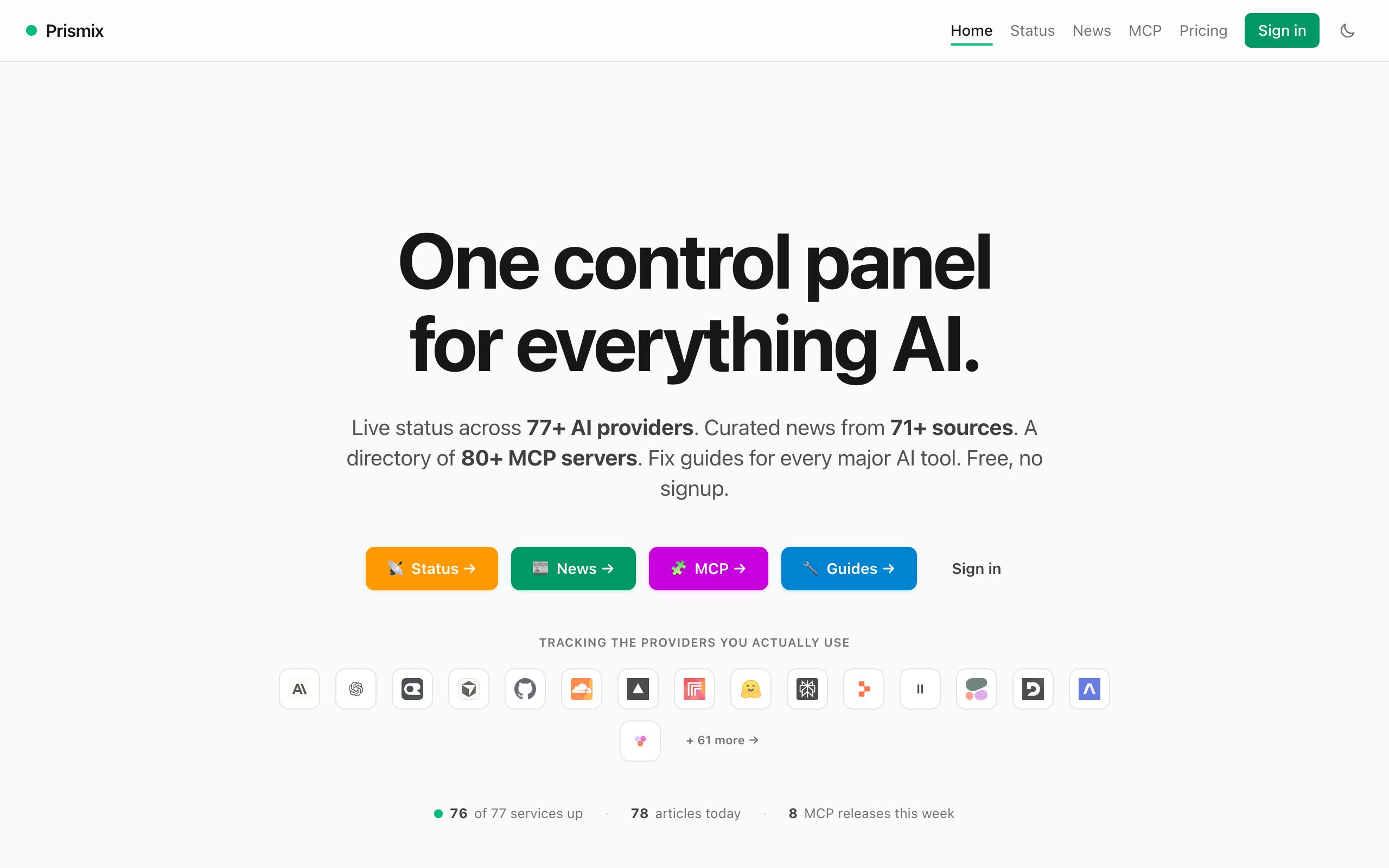 Prismix screenshot