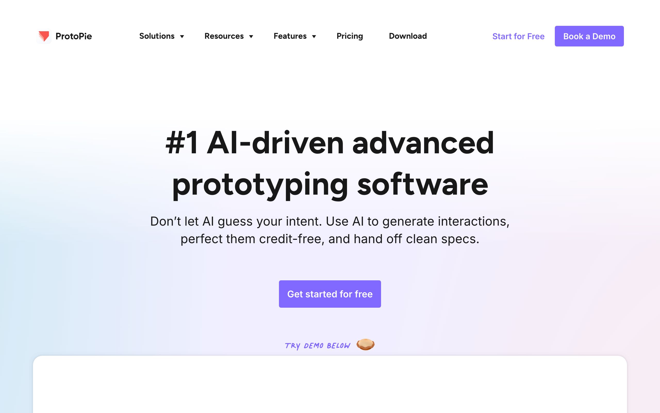 ProtoPie screenshot