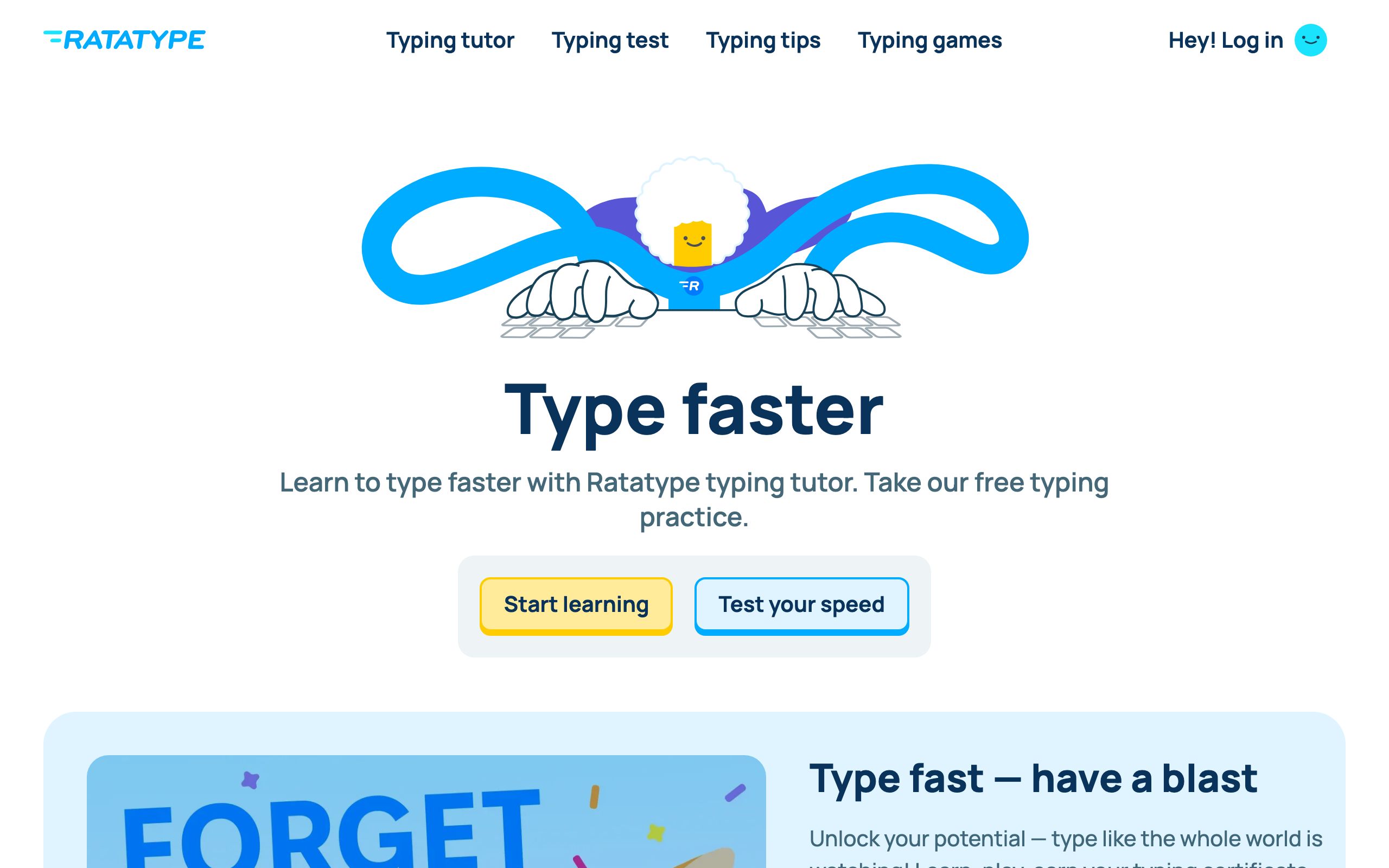 Ratatype screenshot