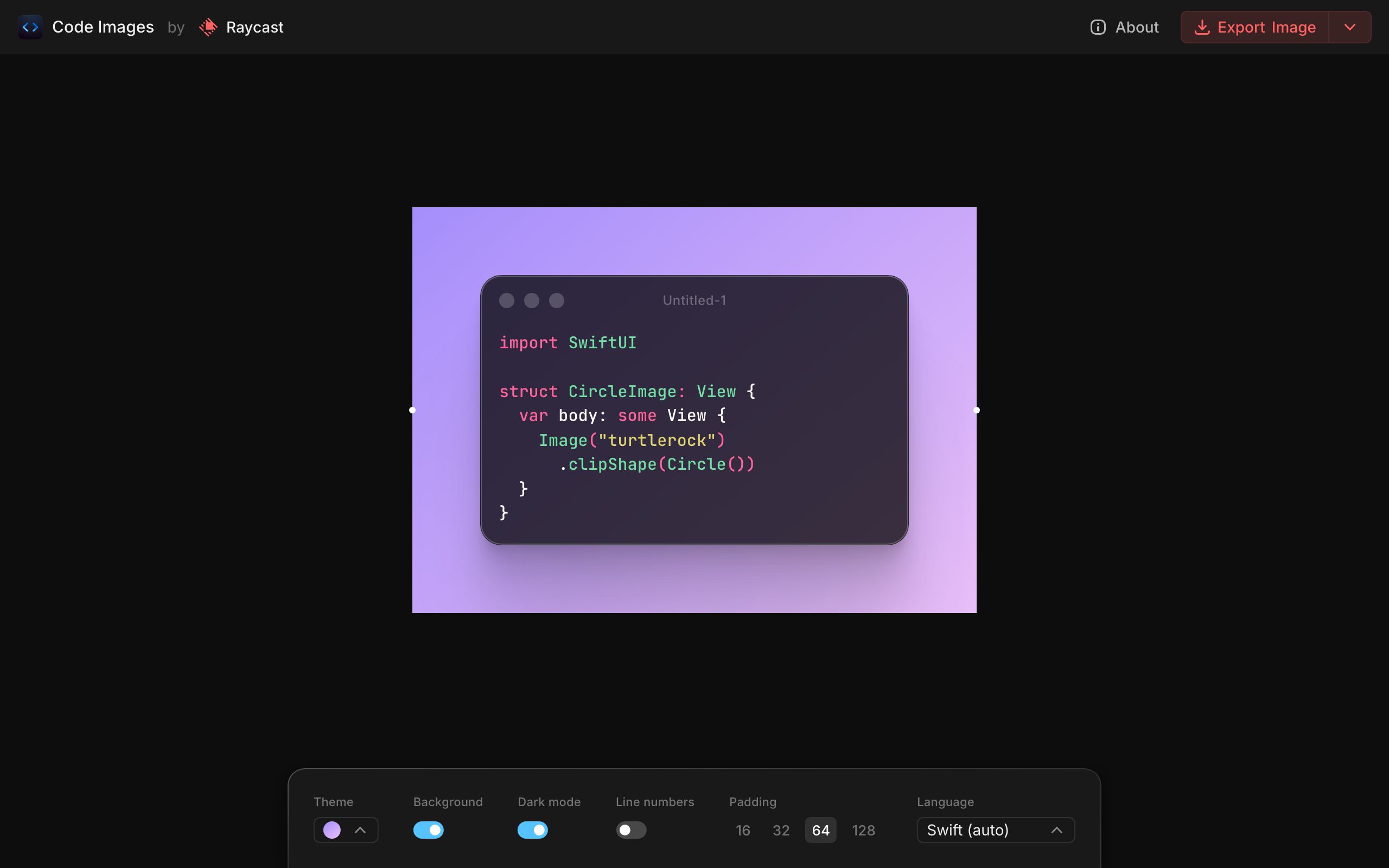 Ray screenshot