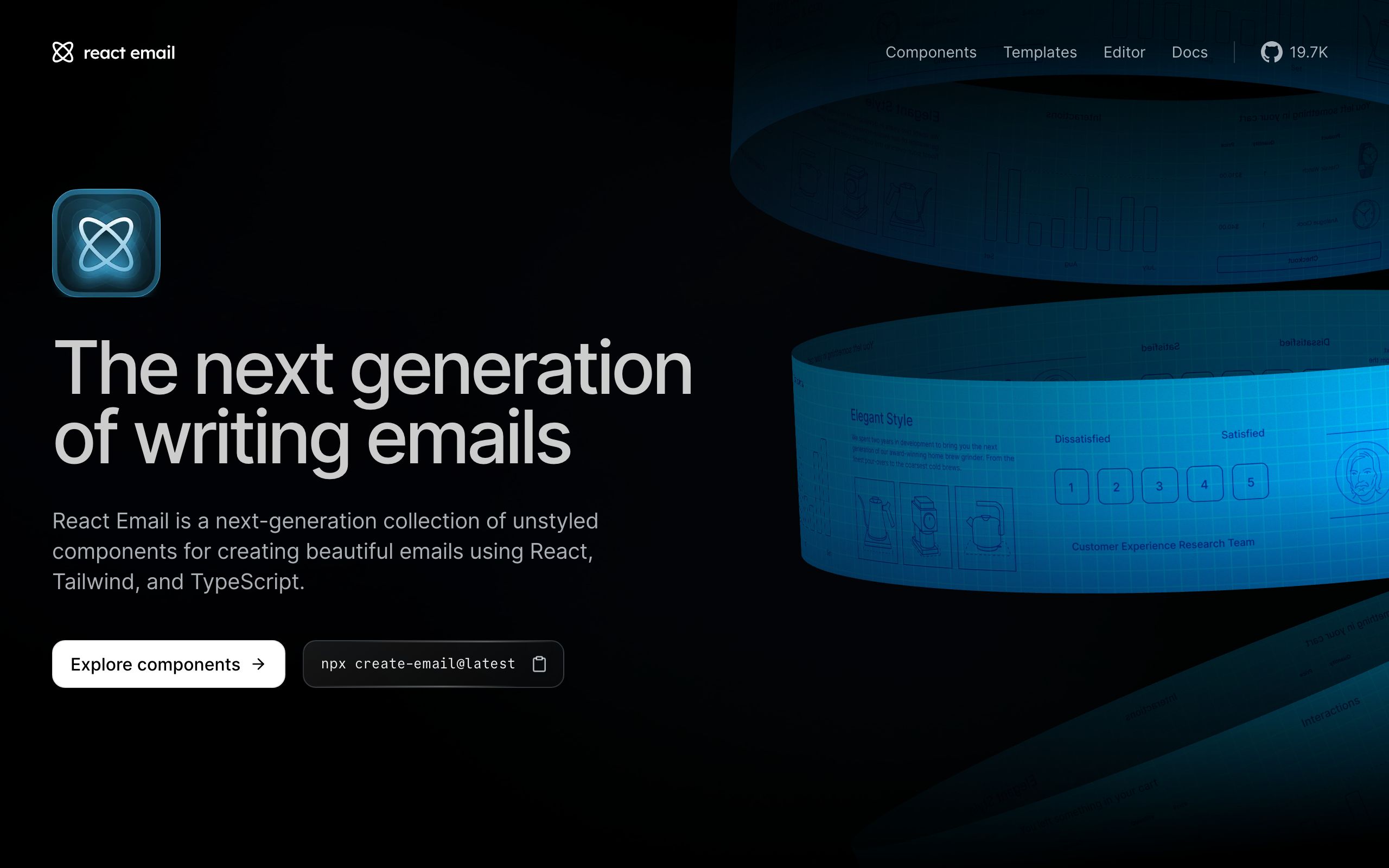 React Email screenshot