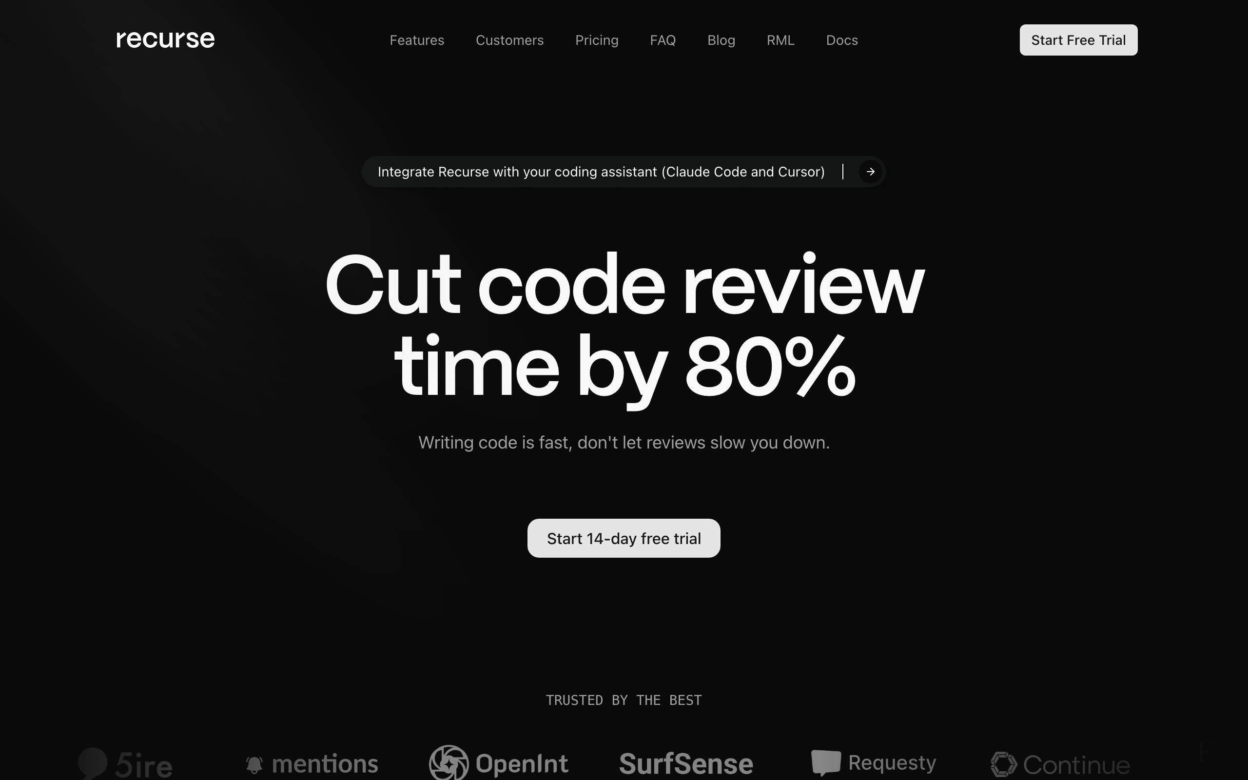 Recurse screenshot