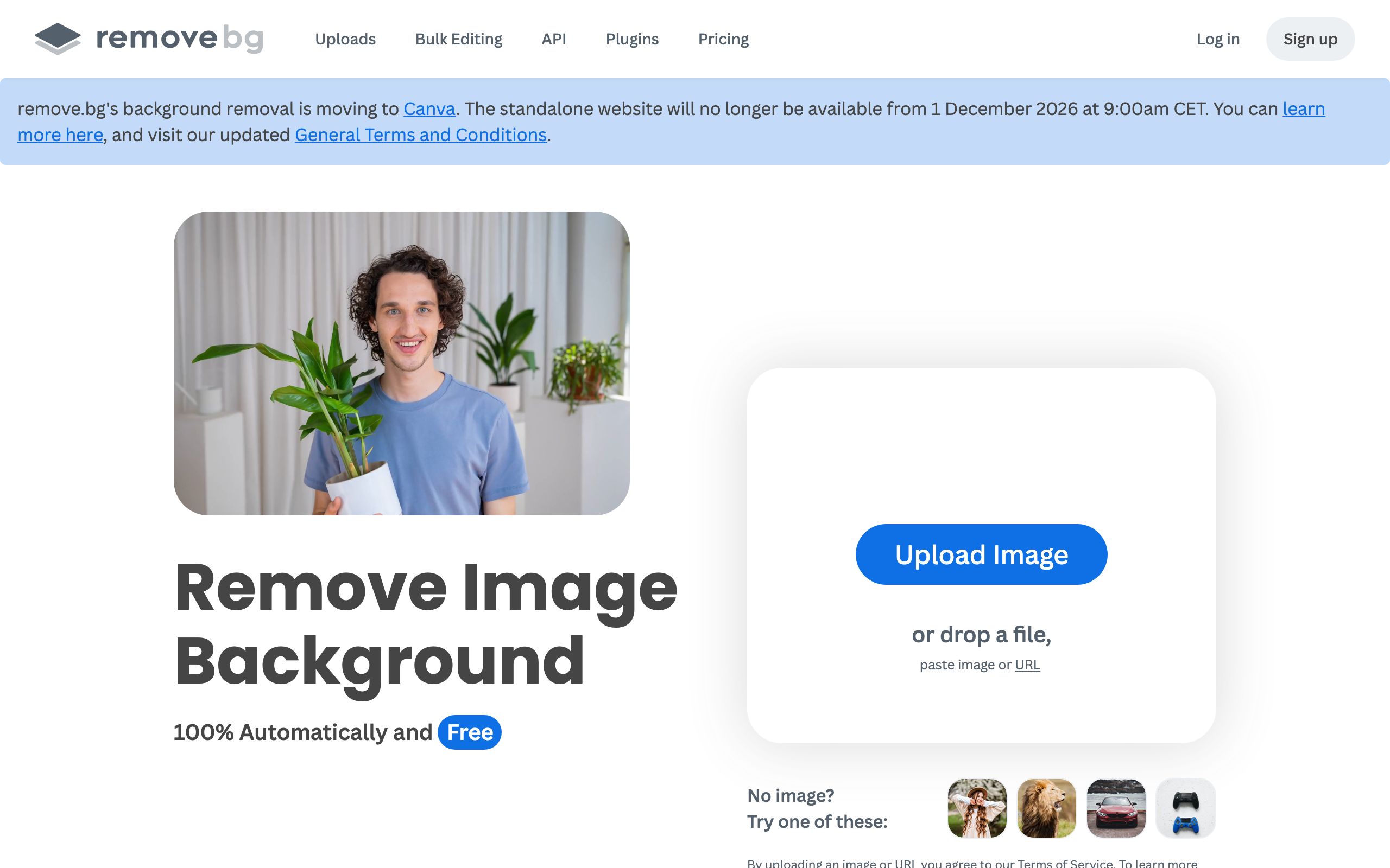 remove.bg screenshot