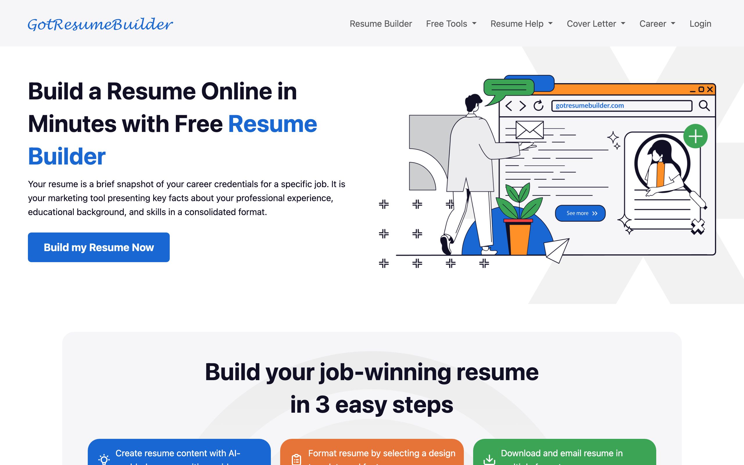 Resume Builder screenshot