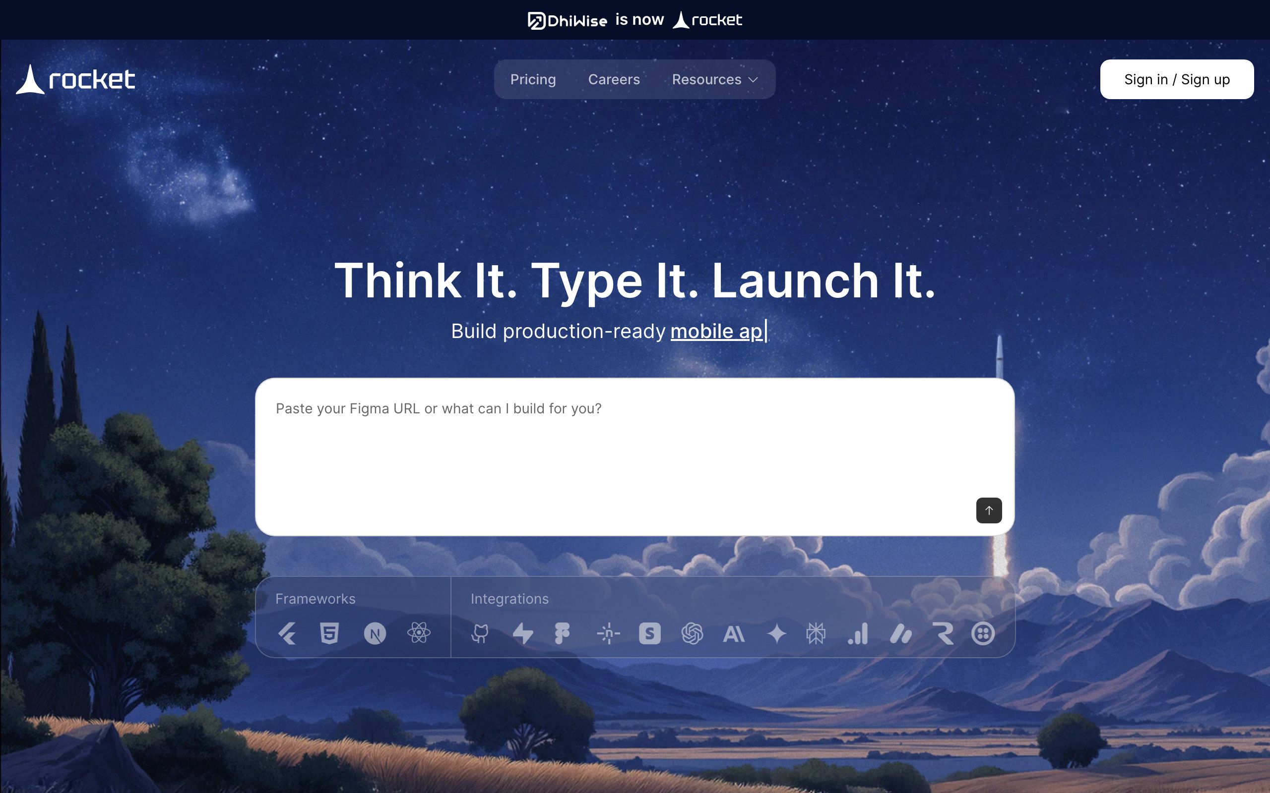 Rocket screenshot