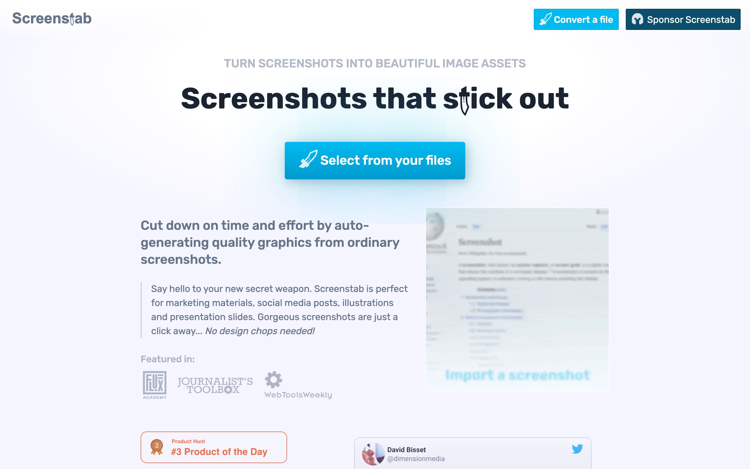 Screenstab screenshot