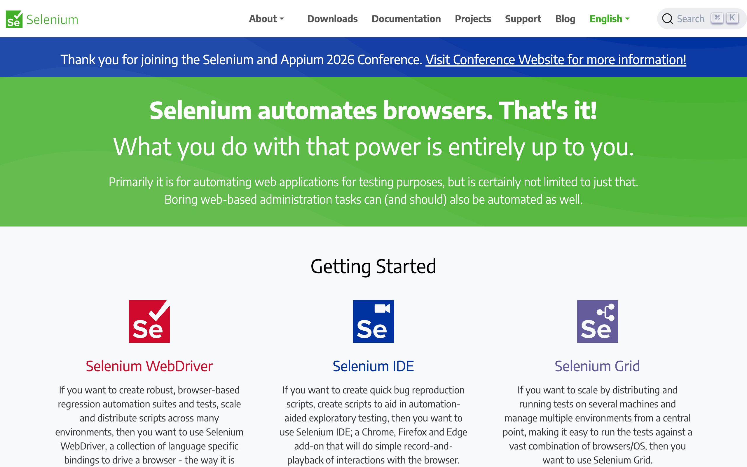 Selenium screenshot