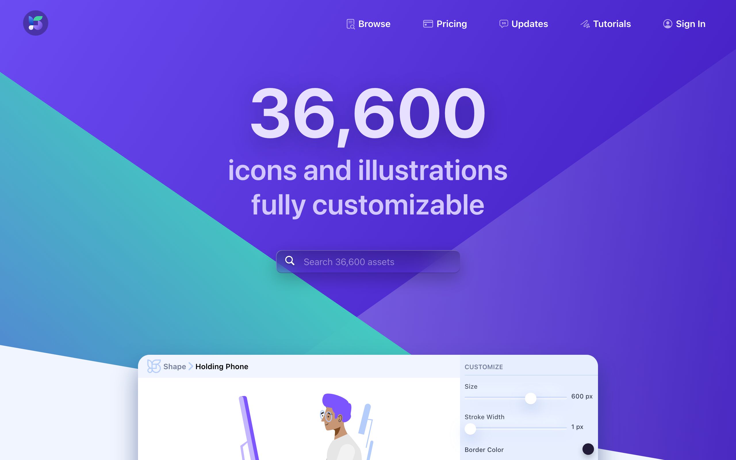 Shape screenshot