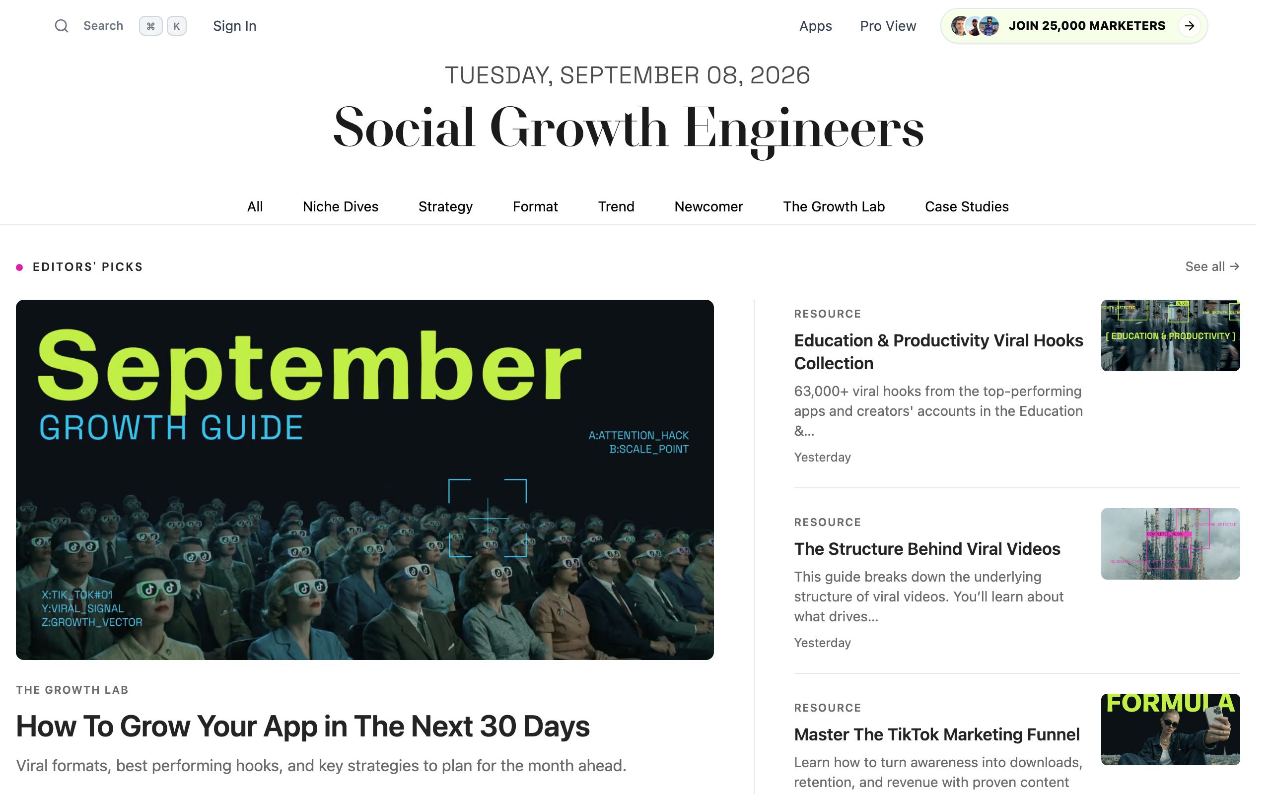 Social Growth Engineers screenshot
