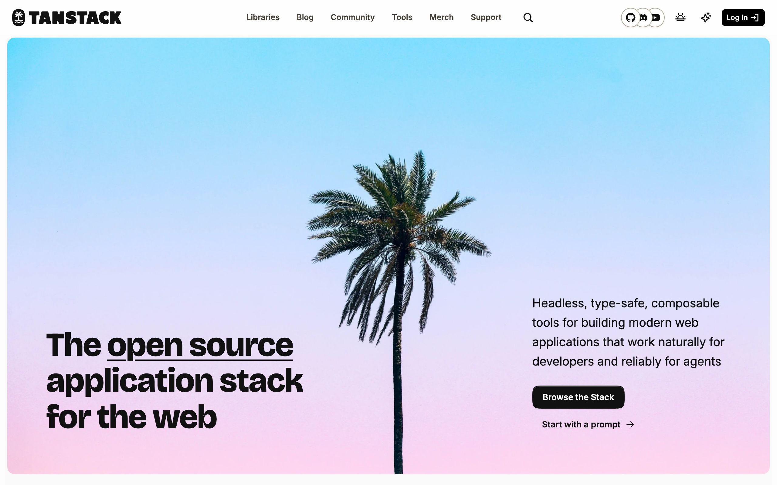 TanStack screenshot