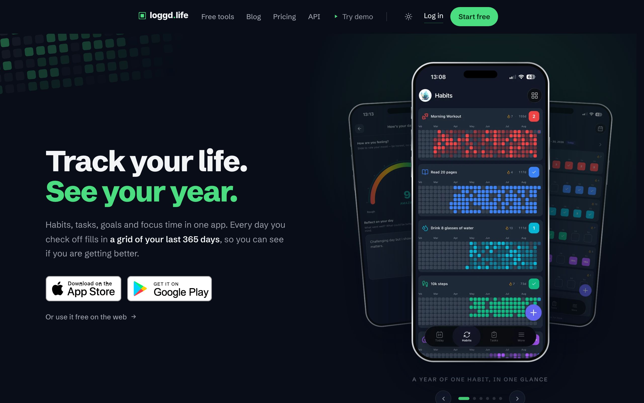 Track Your Life. See Your Year screenshot