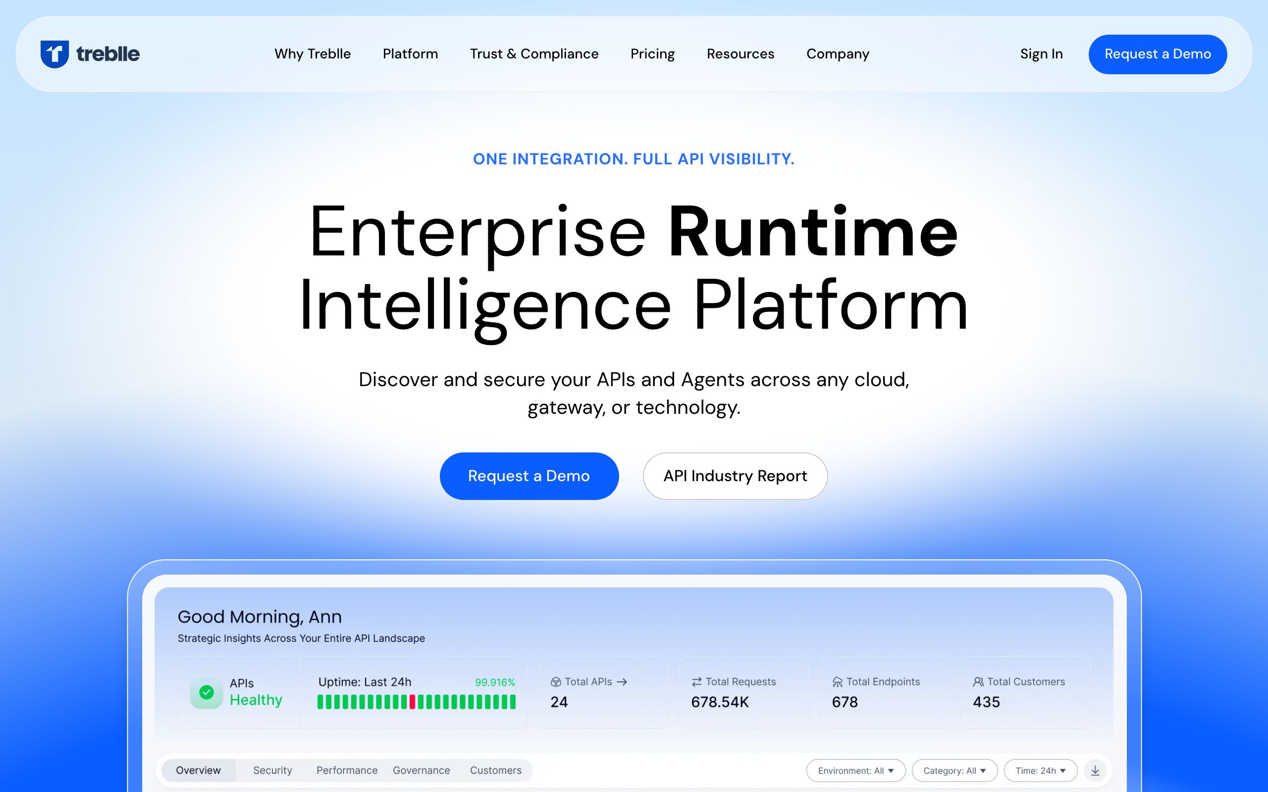 Treblle screenshot