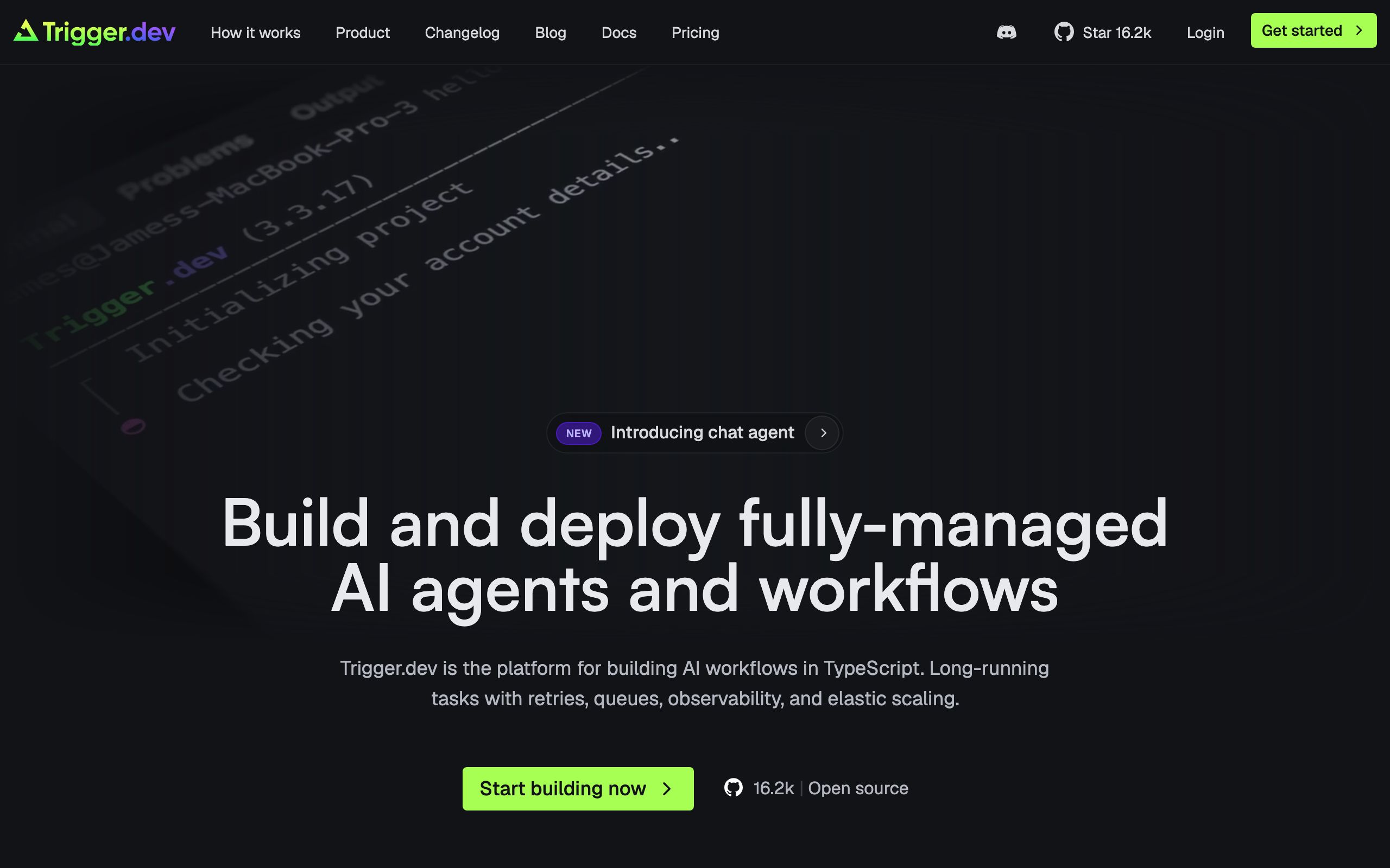 Trigger.dev screenshot