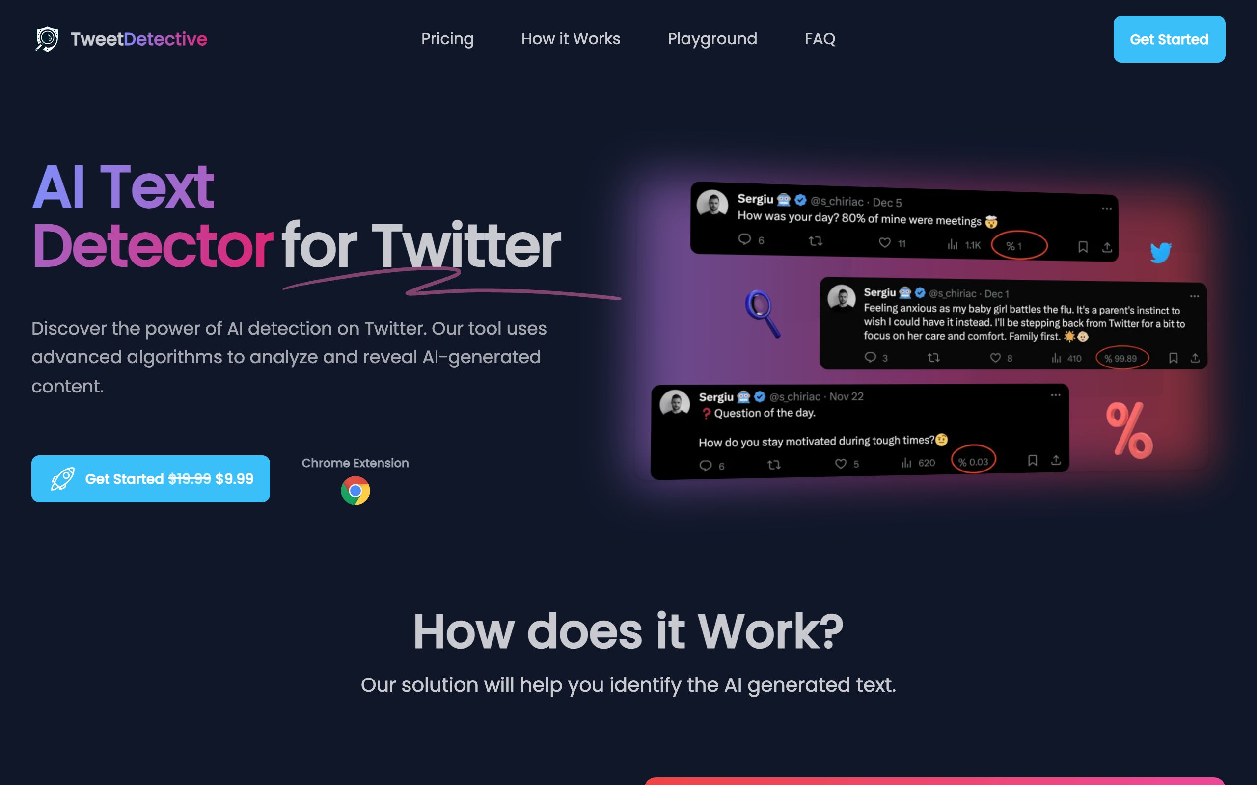 TweetDetective screenshot