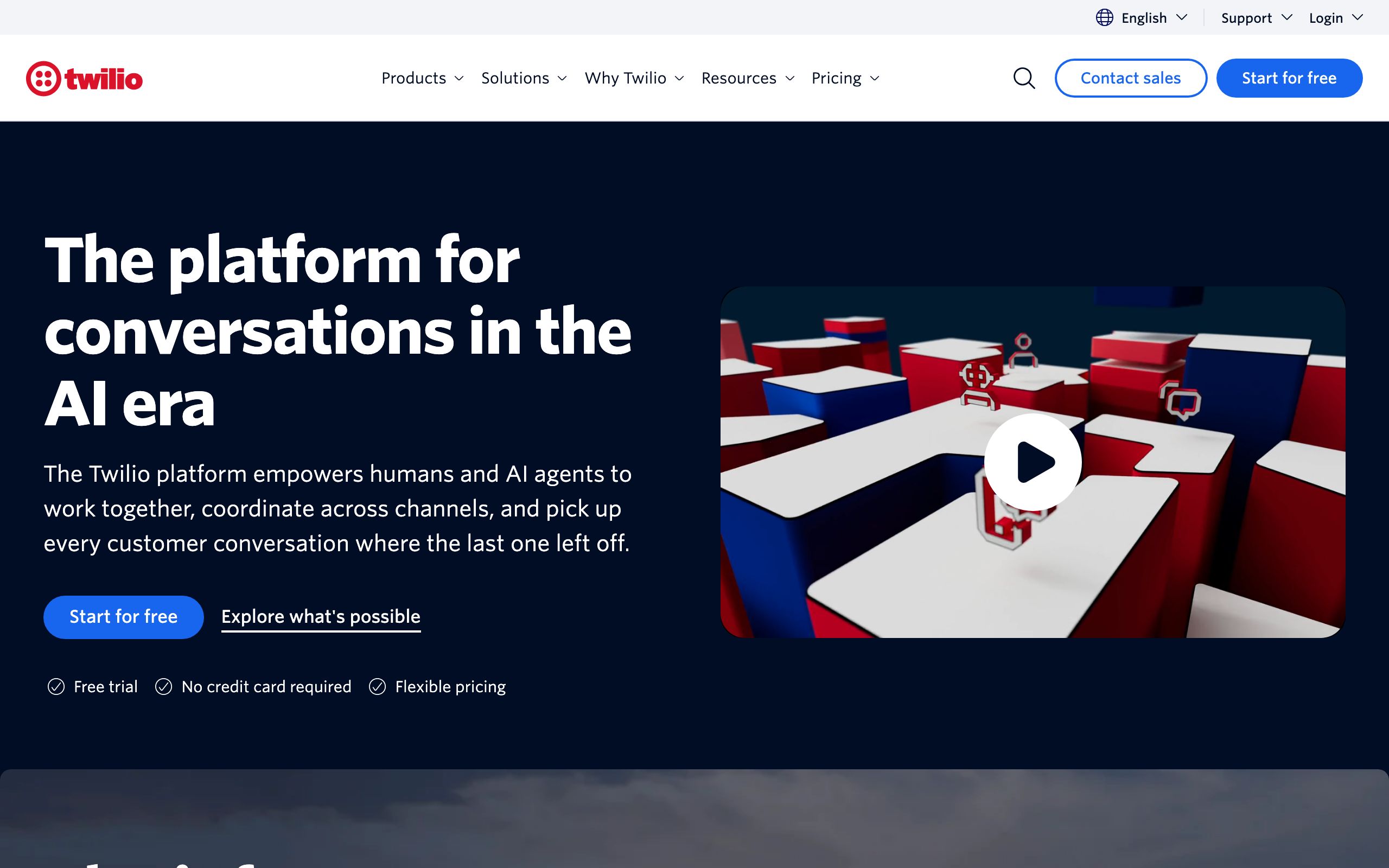 Twilio screenshot
