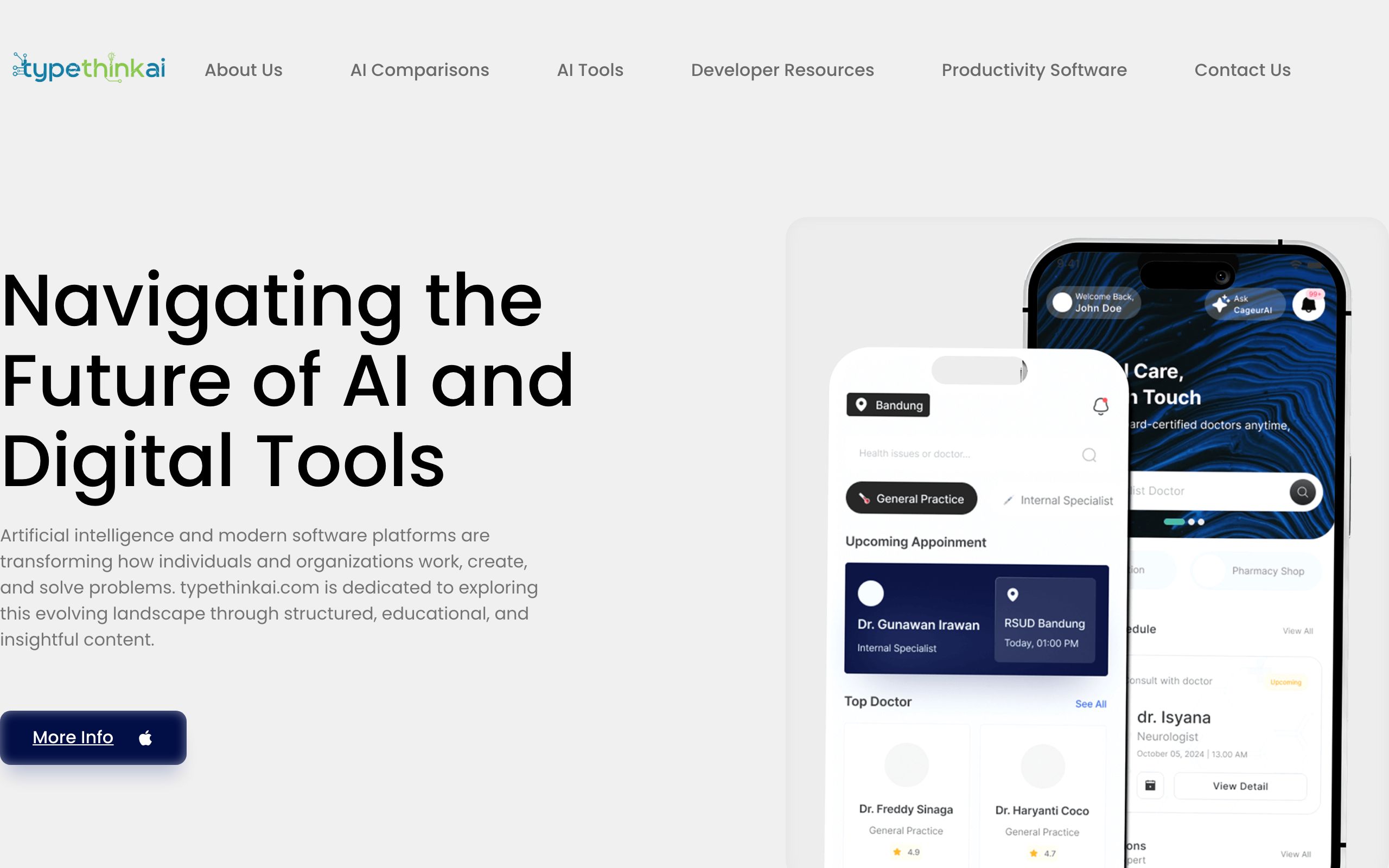 TypeThinkAI screenshot