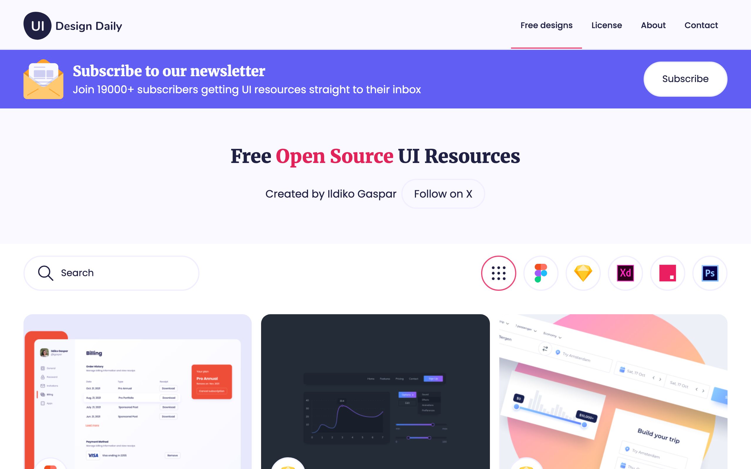 UI Design Daily screenshot