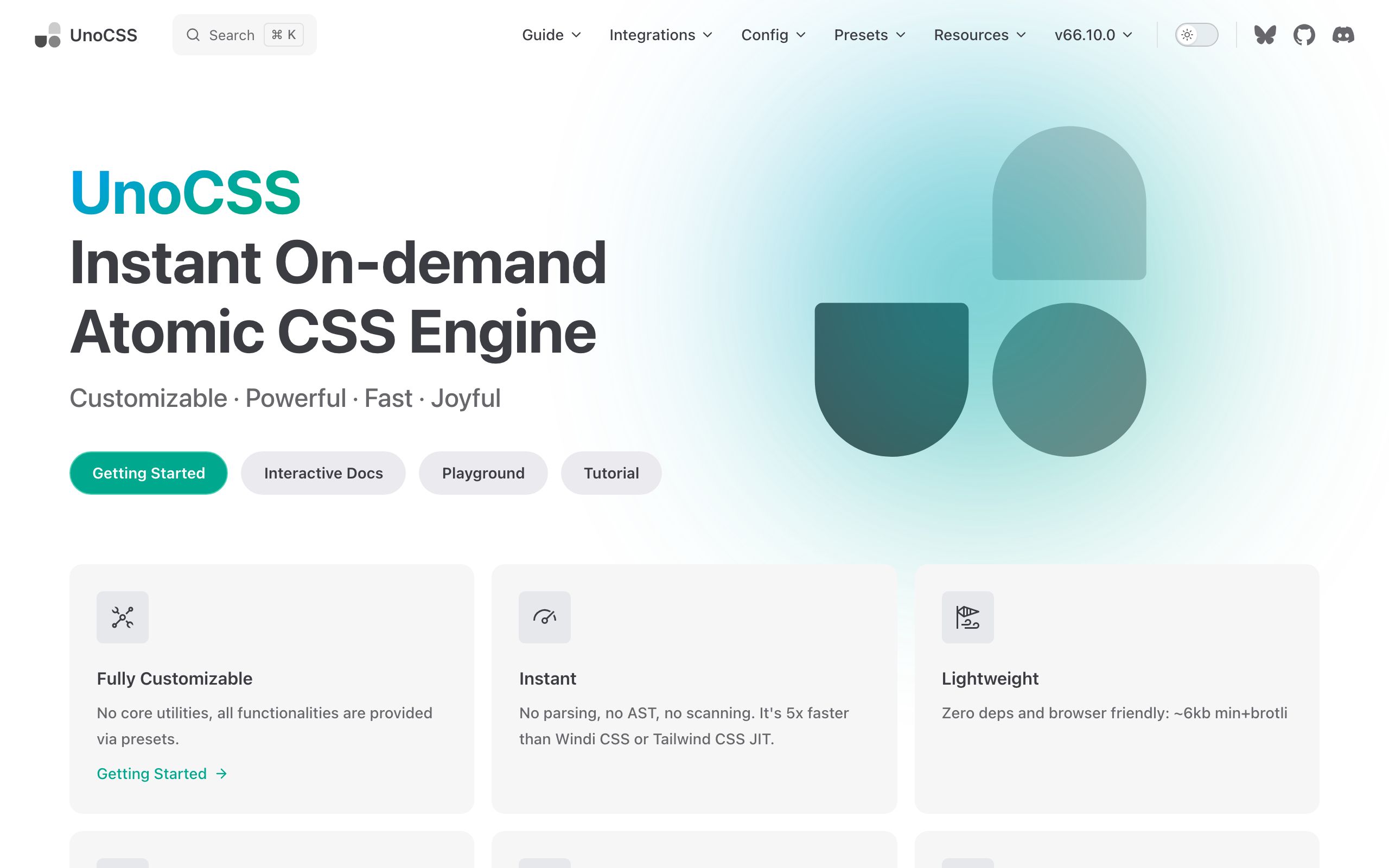 UnoCSS screenshot