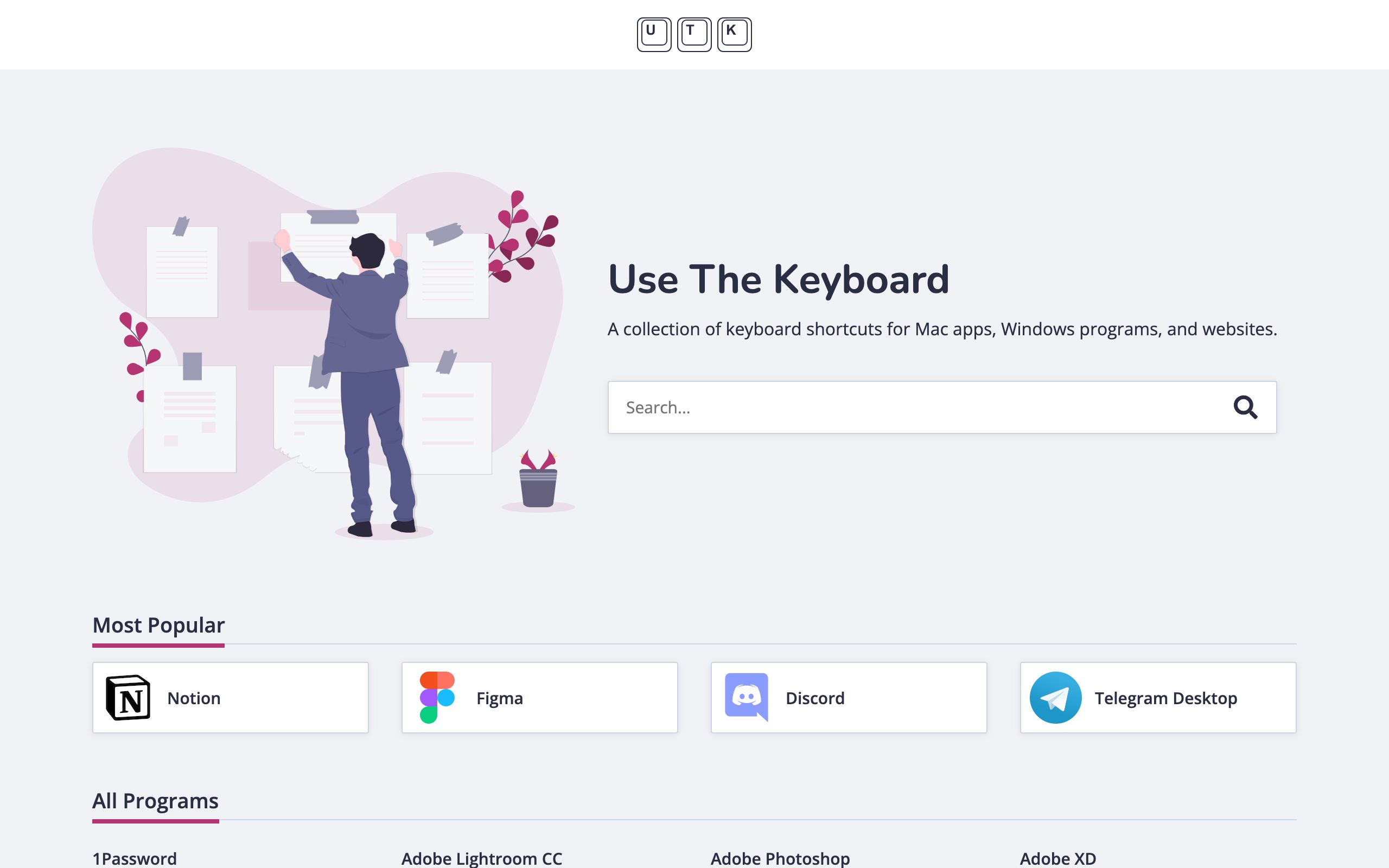 Use The Keyboard screenshot