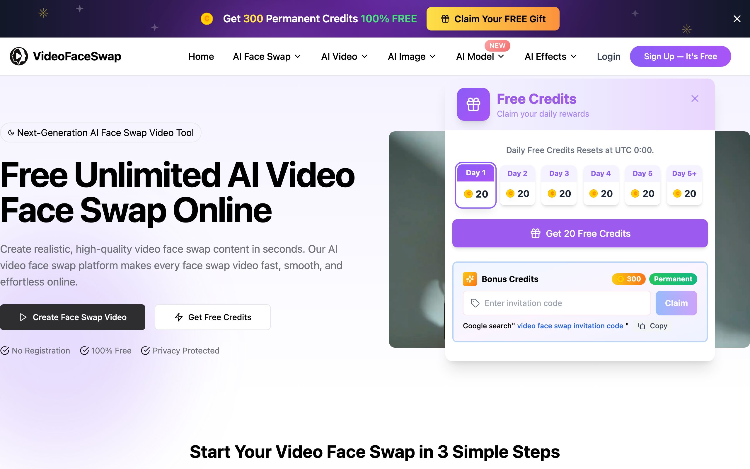 VideoFaceSwap screenshot