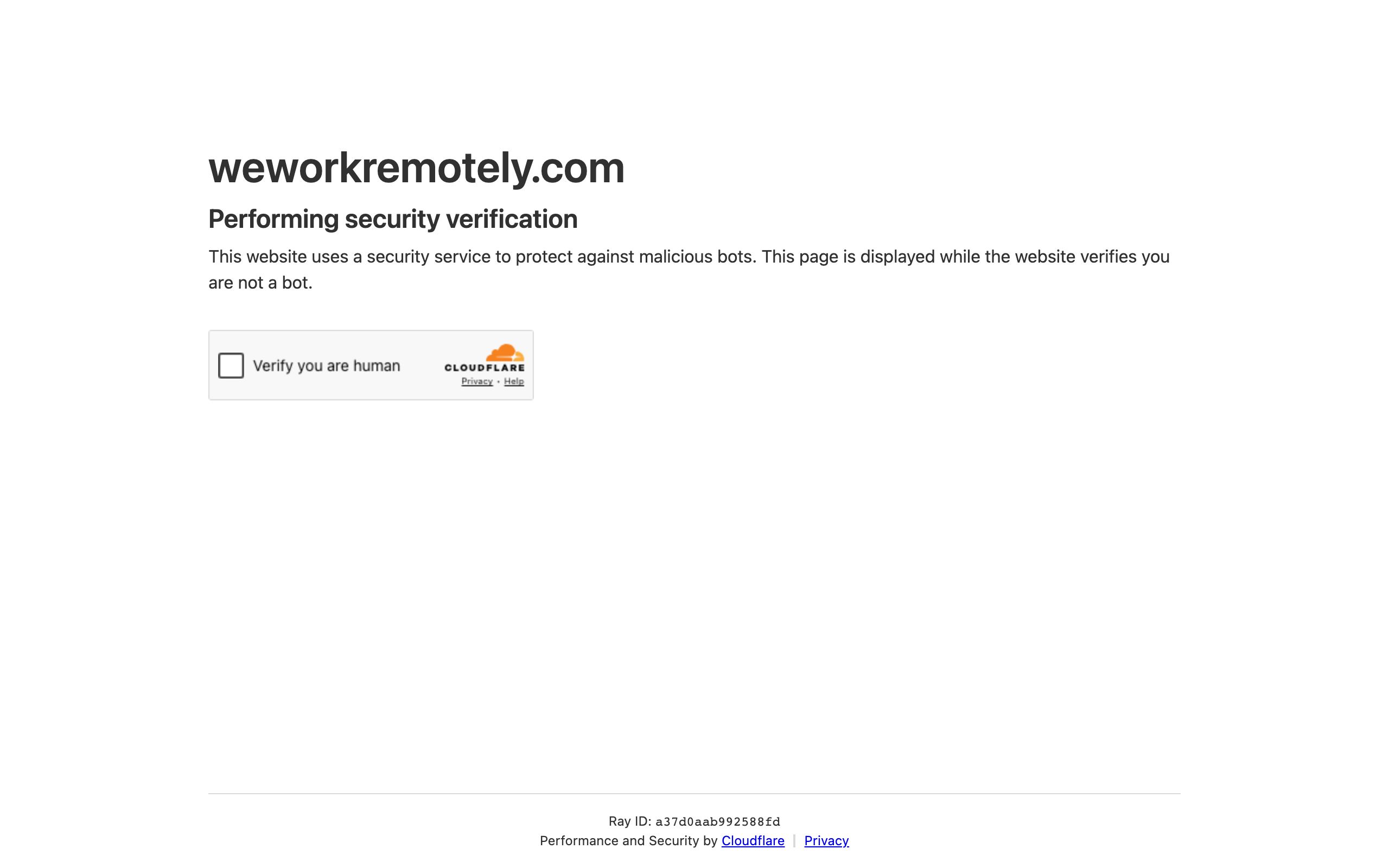 We Work Remotely screenshot
