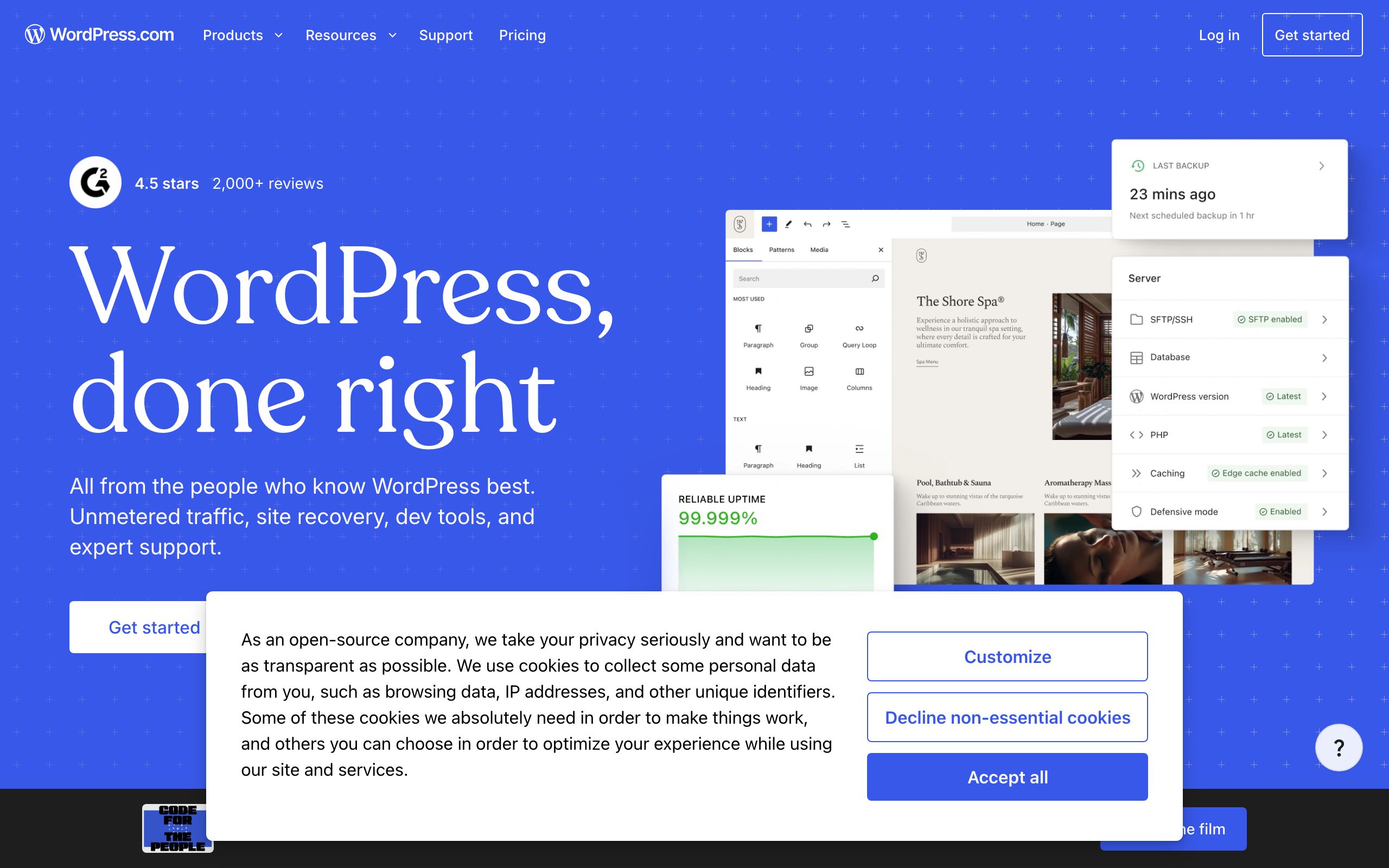 WordPress.com screenshot
