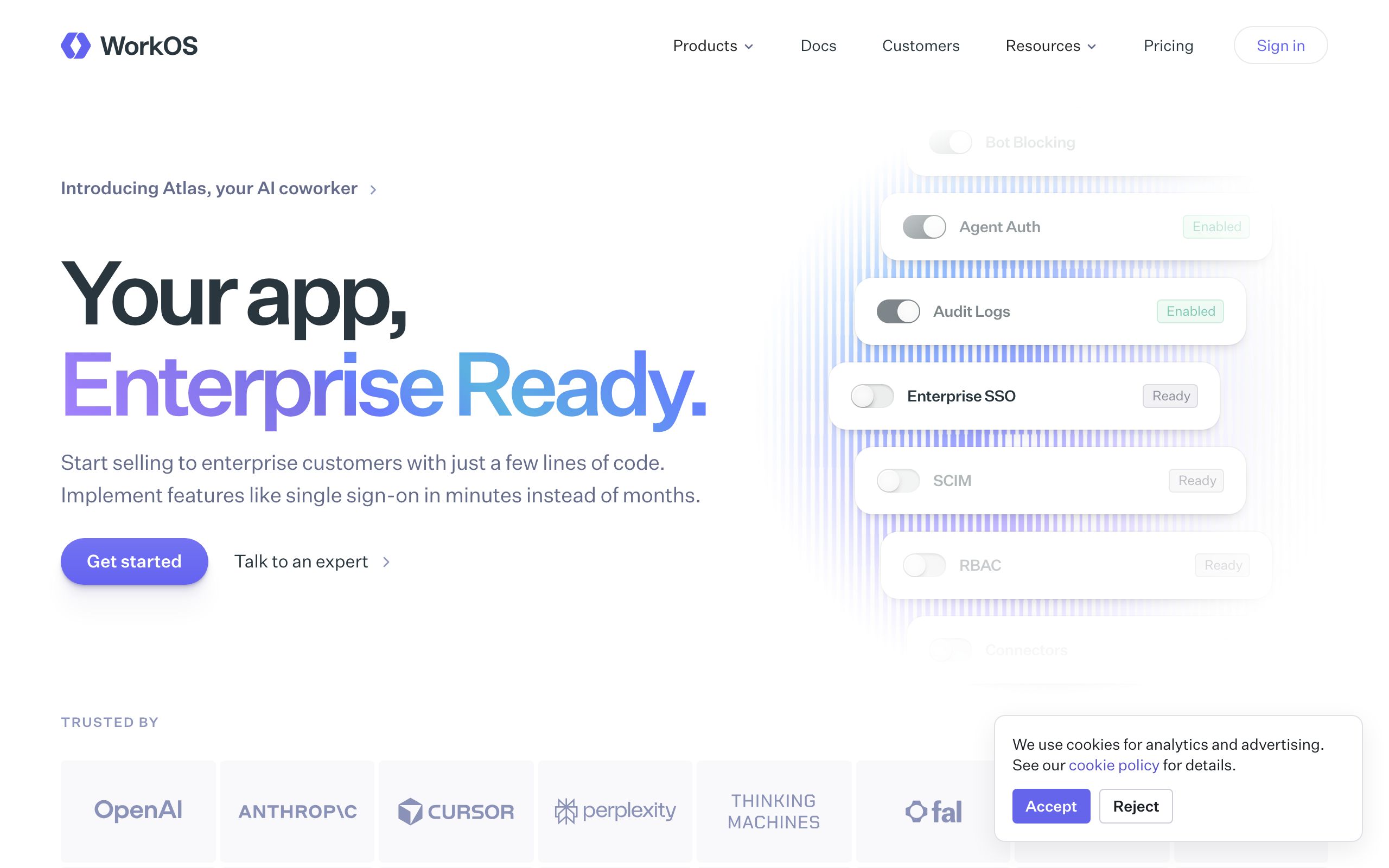 WorkOS screenshot
